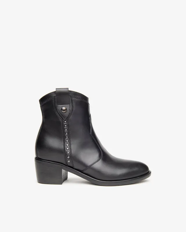 Nero Giardini Ankle Boots bottines femme cuir cloutées