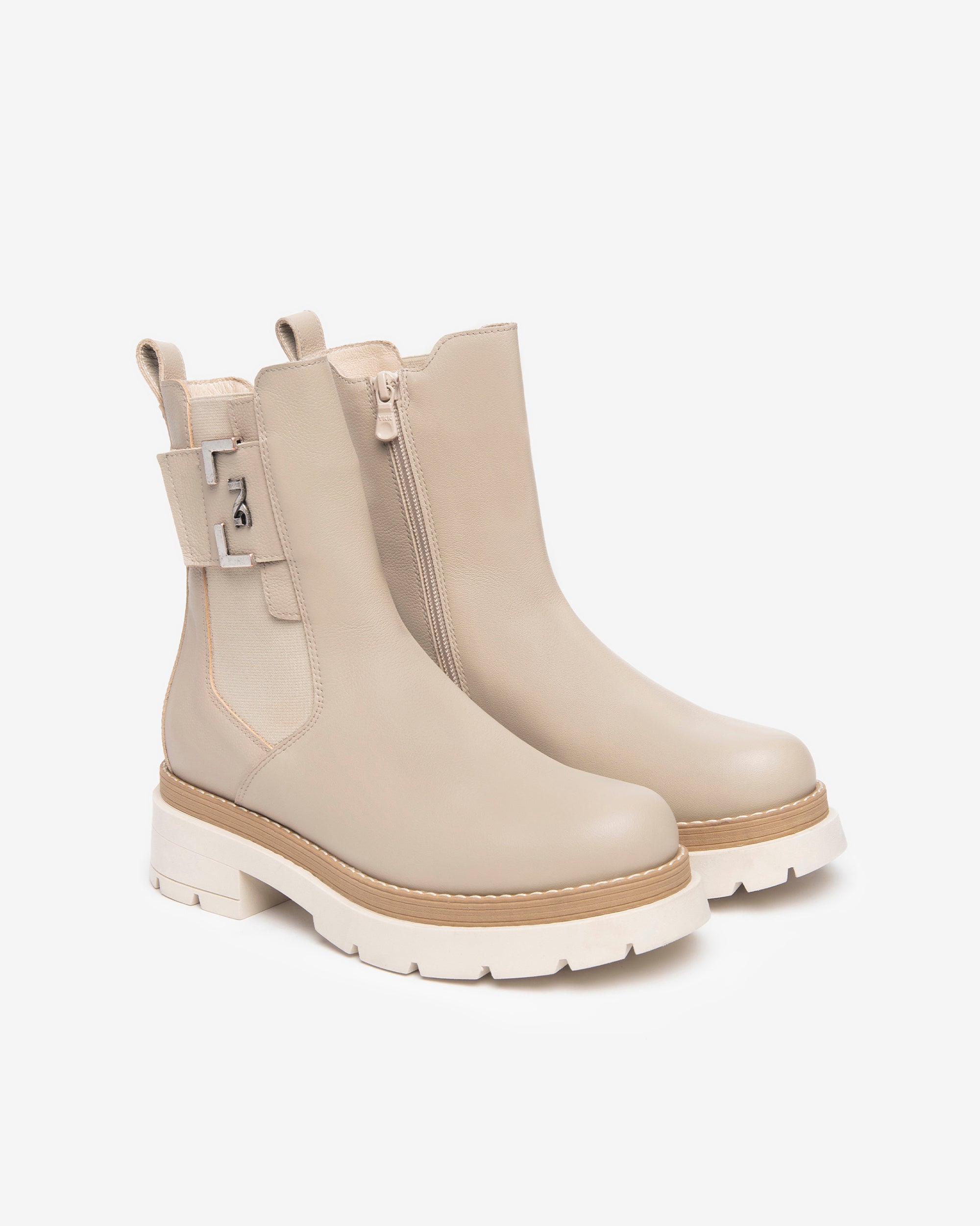 Nero Giardini Chelsea Boots bottines cuir femme hiver 38