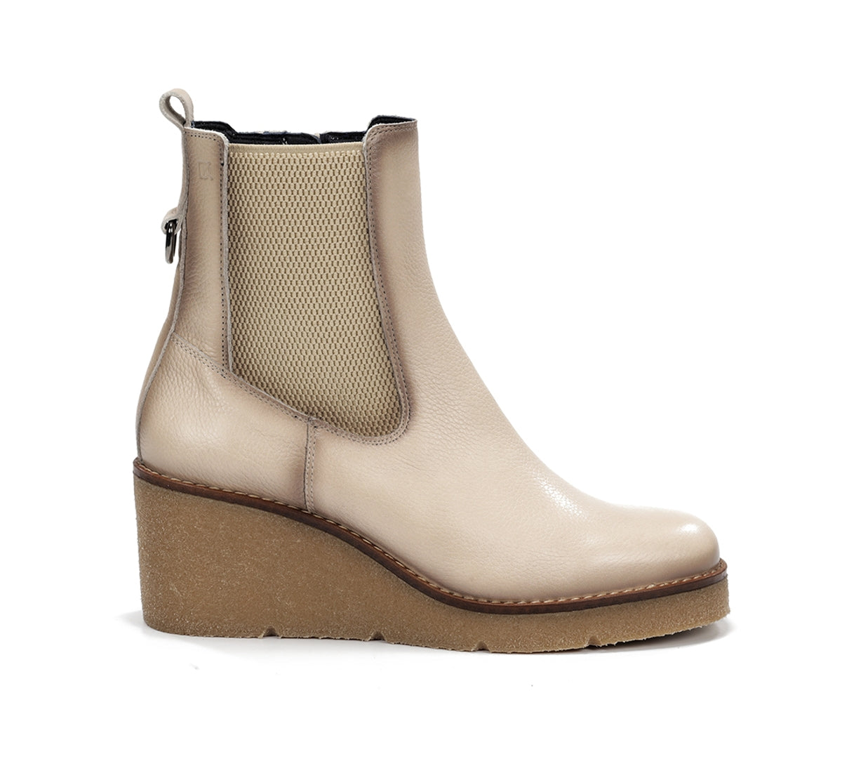 Dorking by Fluchos Lalie D9191 bottine taupe femme cuir