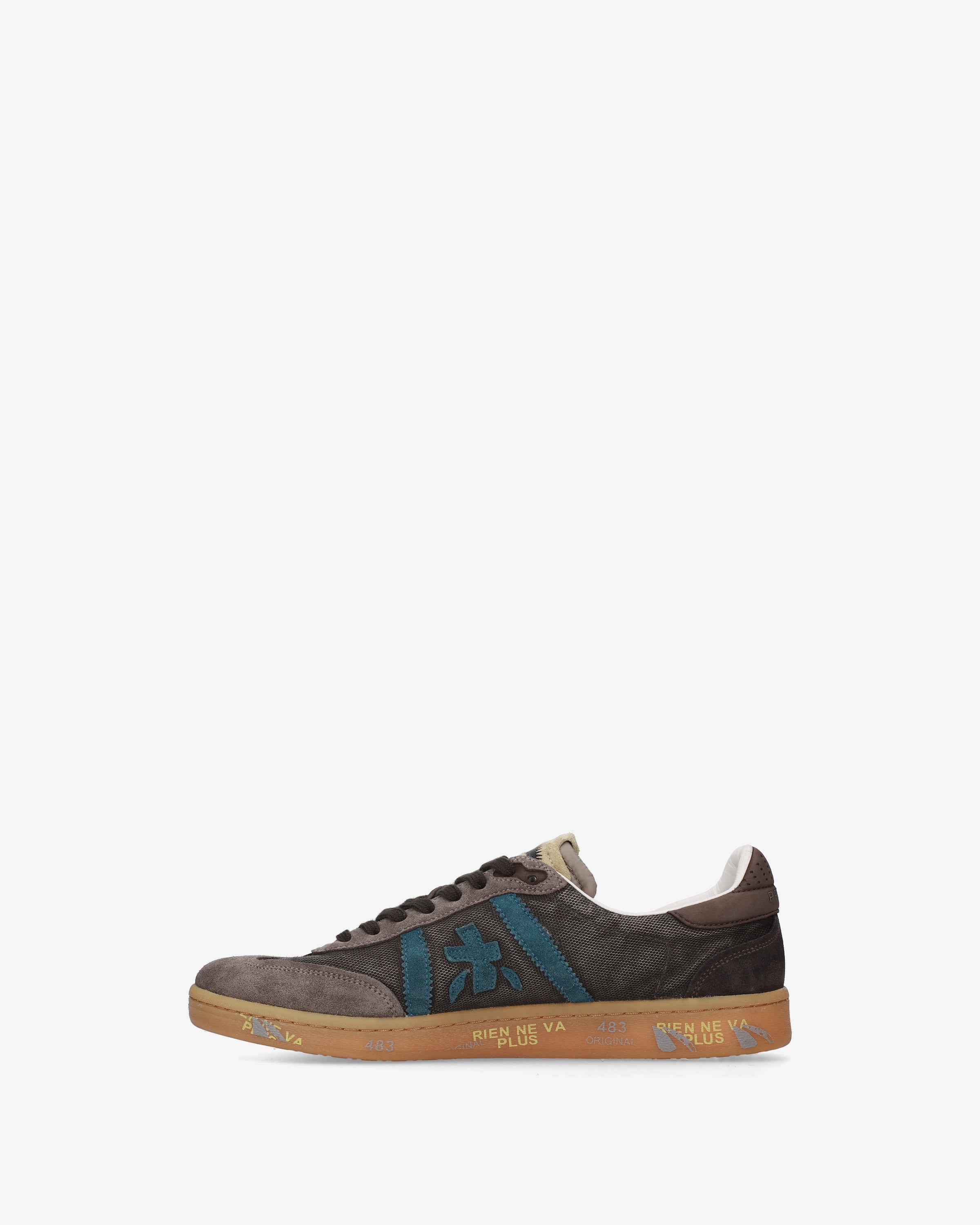 Premiata Bonnie 8587 sneakers daim taupe pointure 40