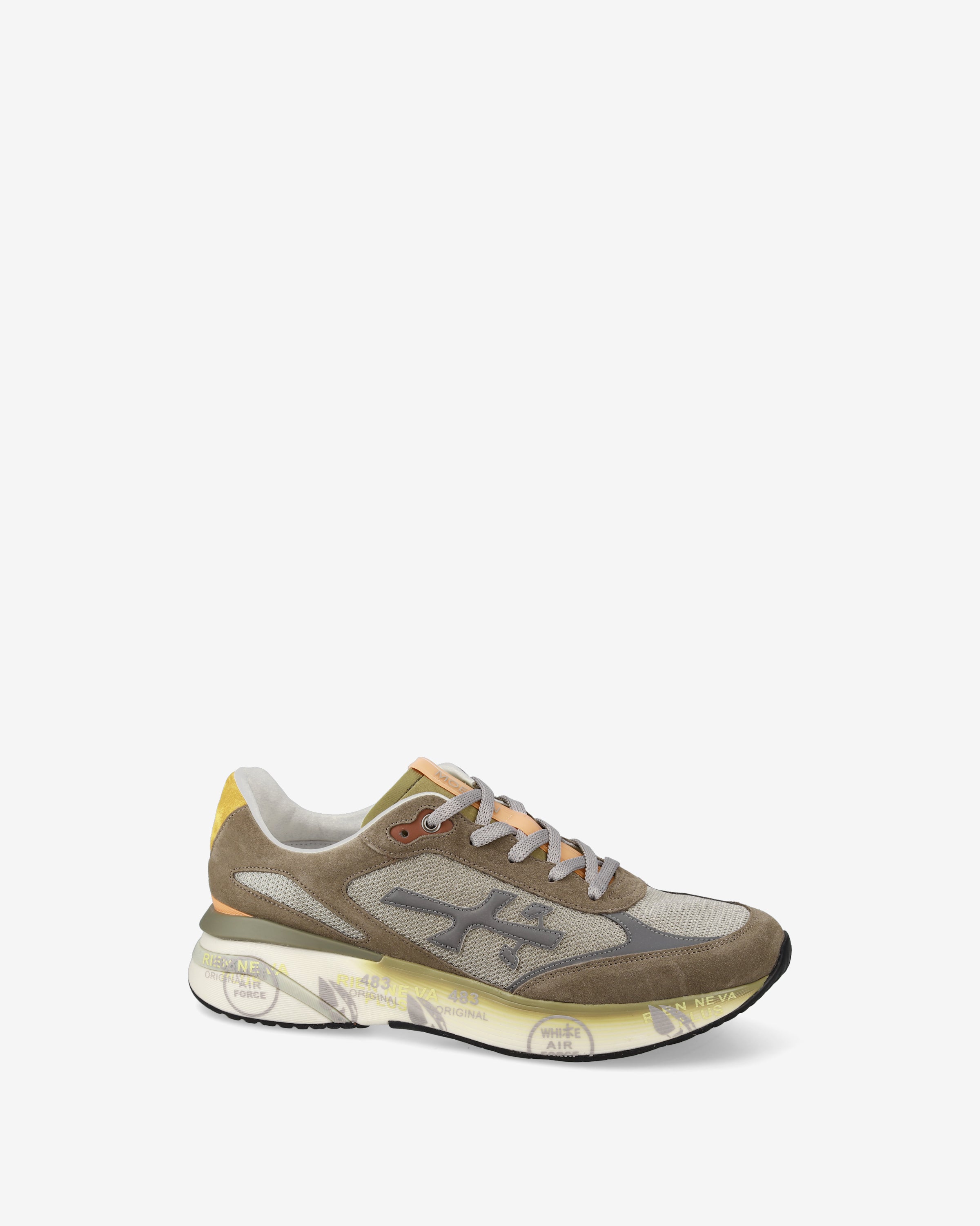 Premiata Moerun 7871 sneakers mesh gris homme