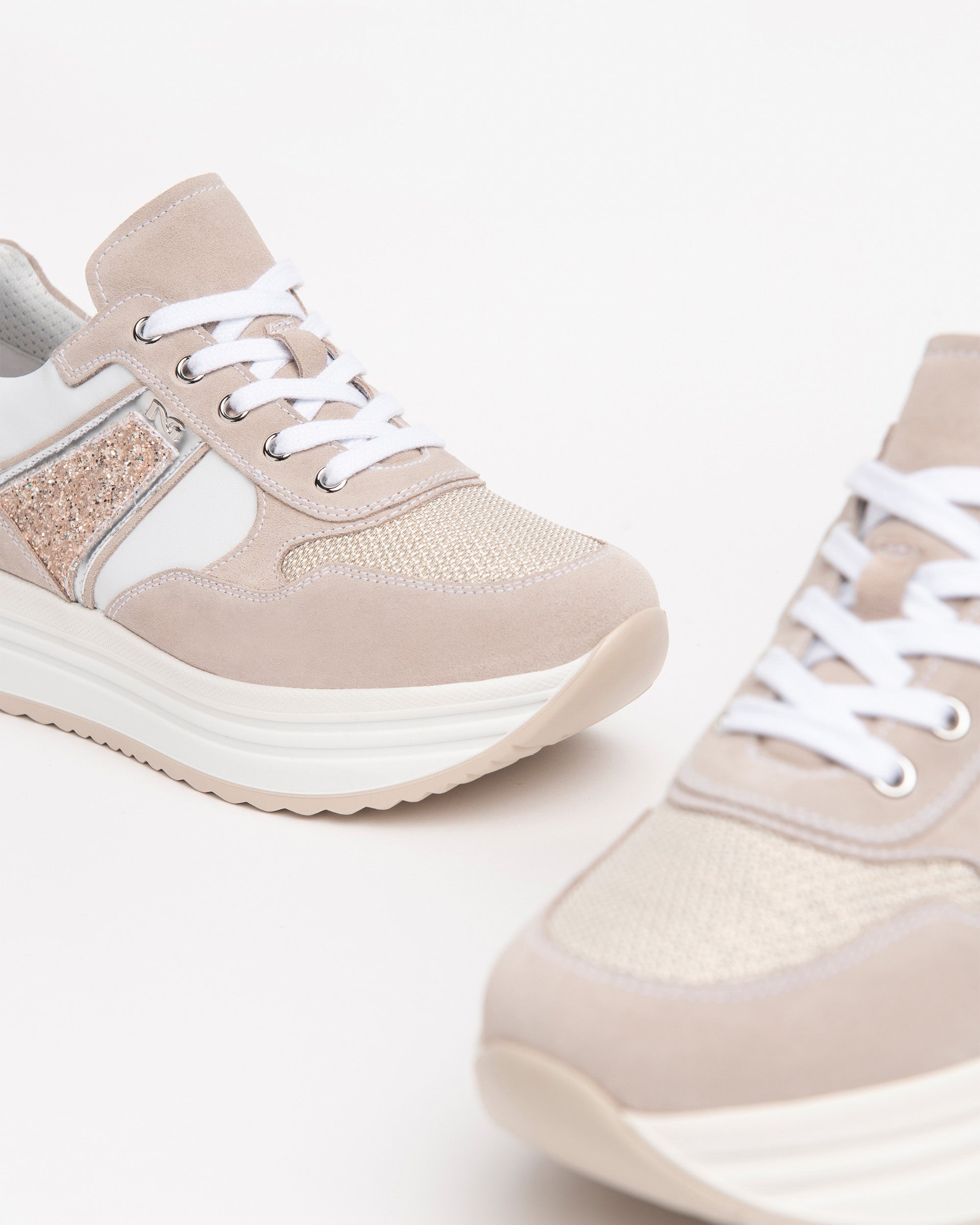 Nero Giardini Sneakers cuir daim femme pointure 37