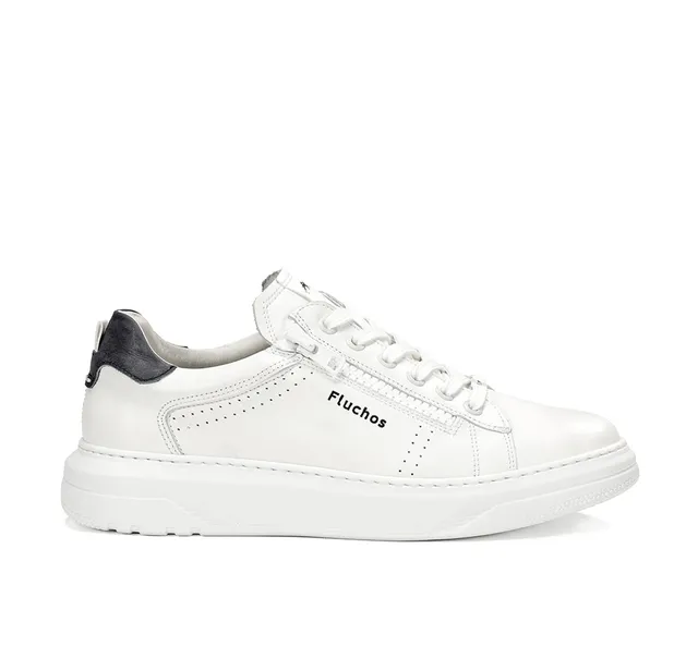 Fluchos Boston F1965 baskets blanc homme légères