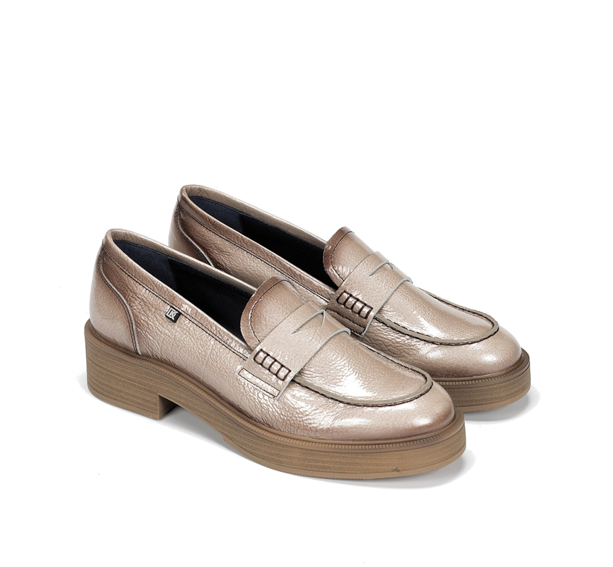 Dorking by Fluchos Idaly D9380 mocassin taupe femme