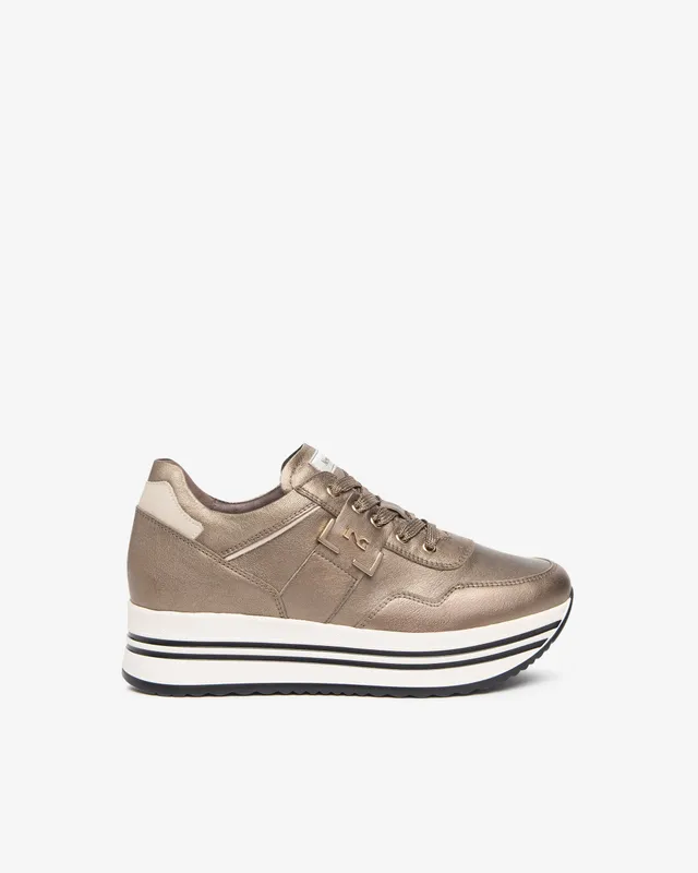 Nero Giardini Sneakers baskets cuir femme confort