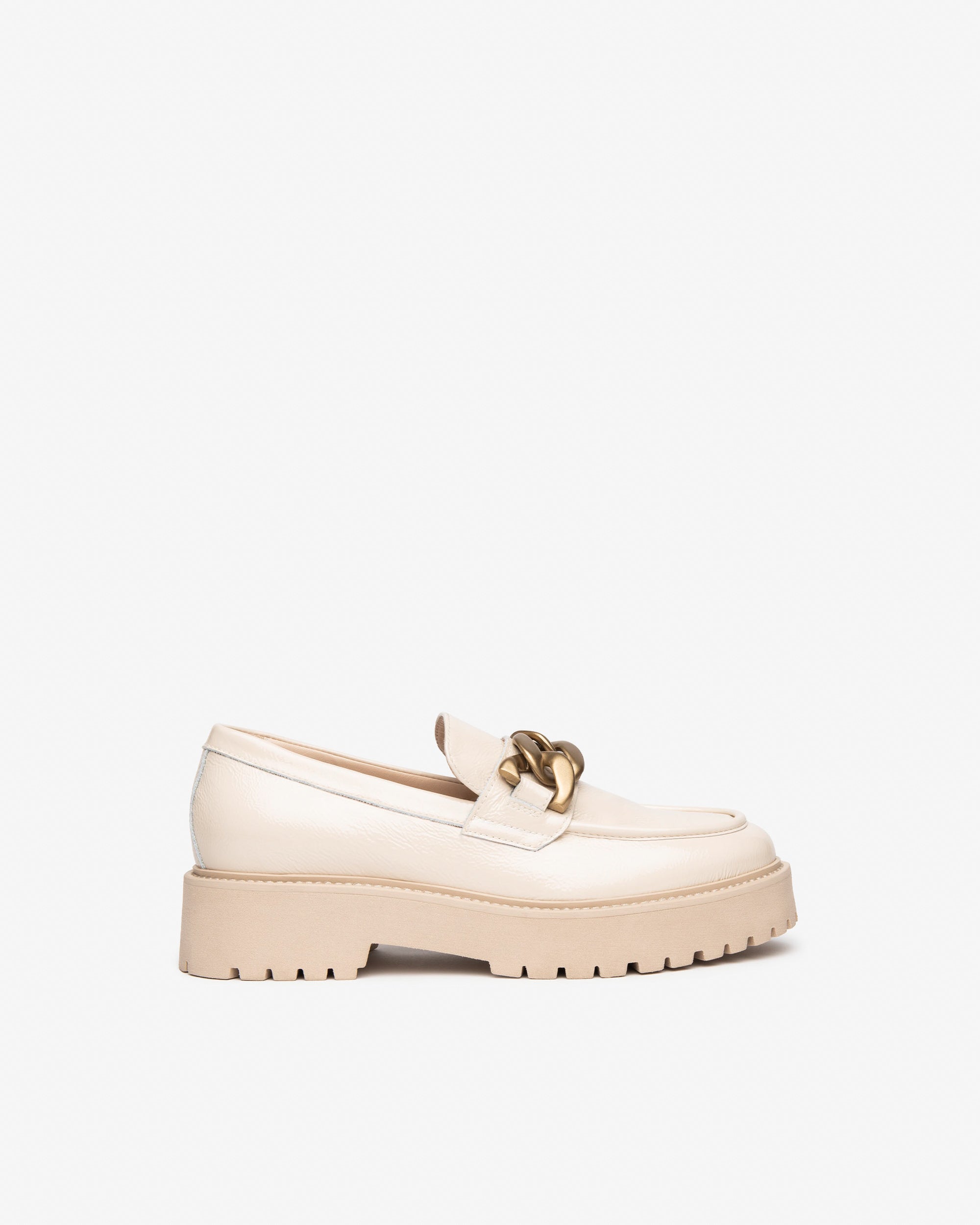 Nero Giardini Loafers mocassins cuir verni femme