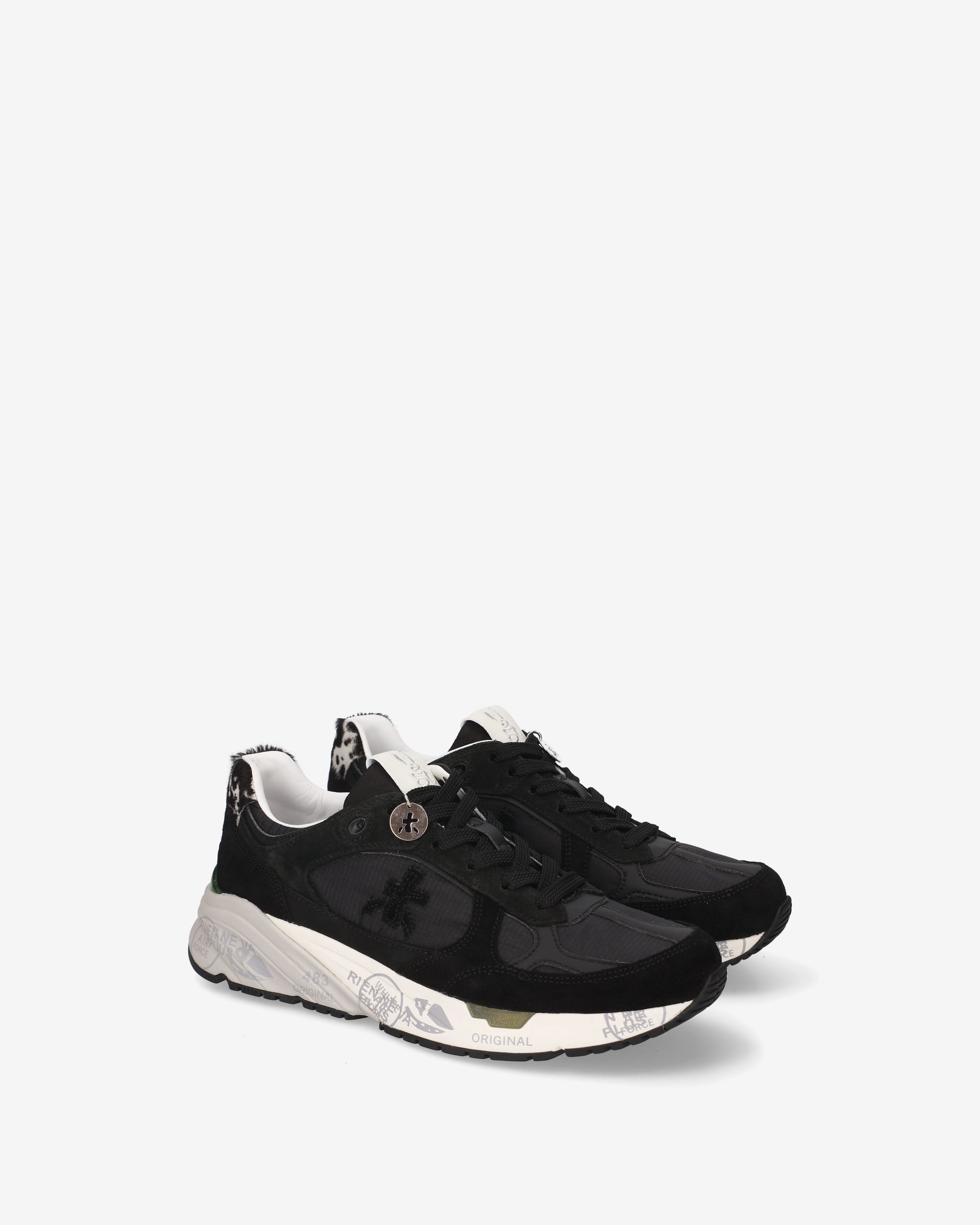 Premiata Mased 8512 sneakers femme daim noir