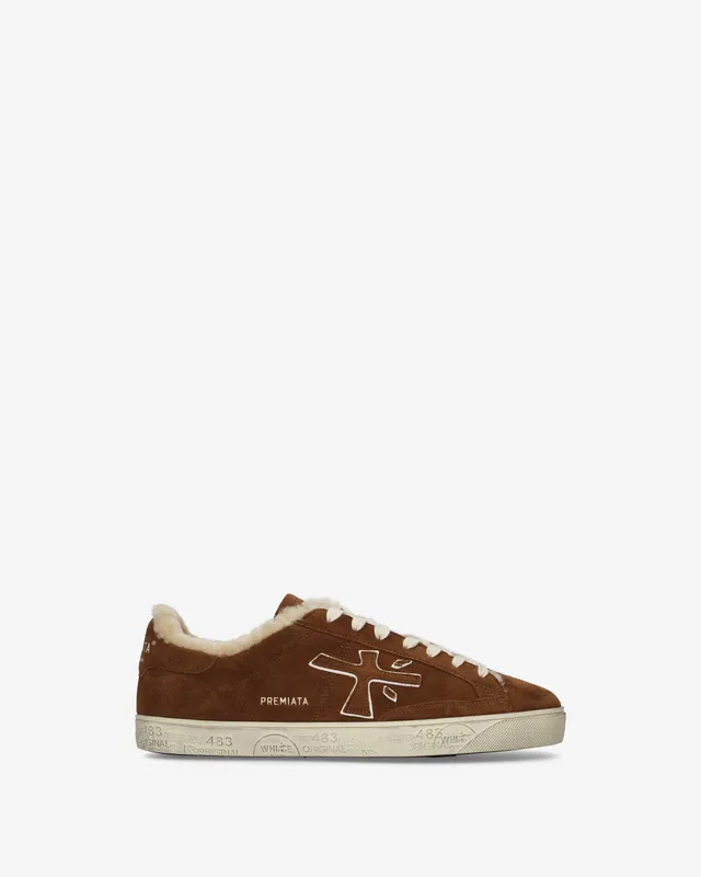 Premiata Steven 7899M sneakers daim marron homme