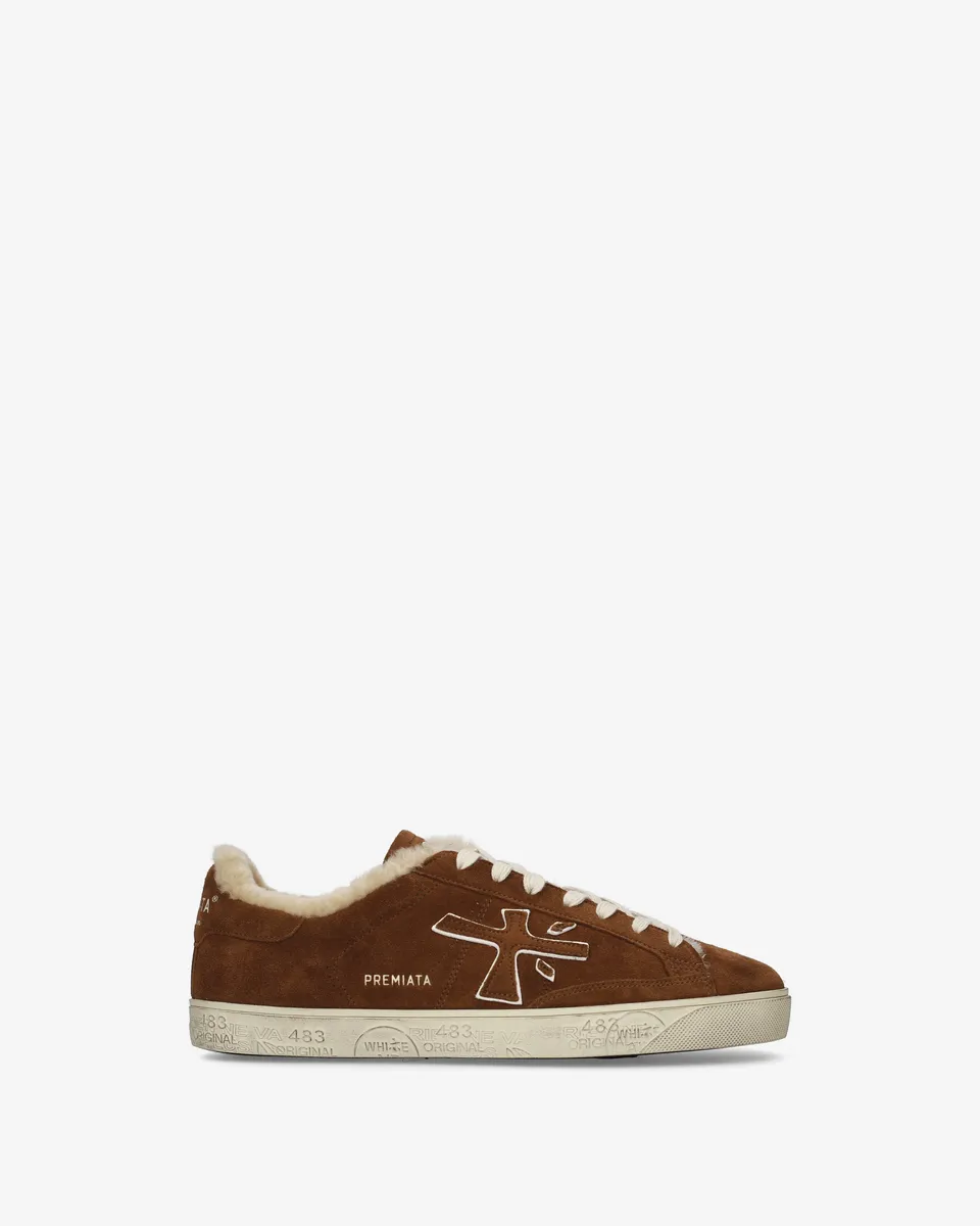 Premiata Steven 7899M sneakers daim marron homme