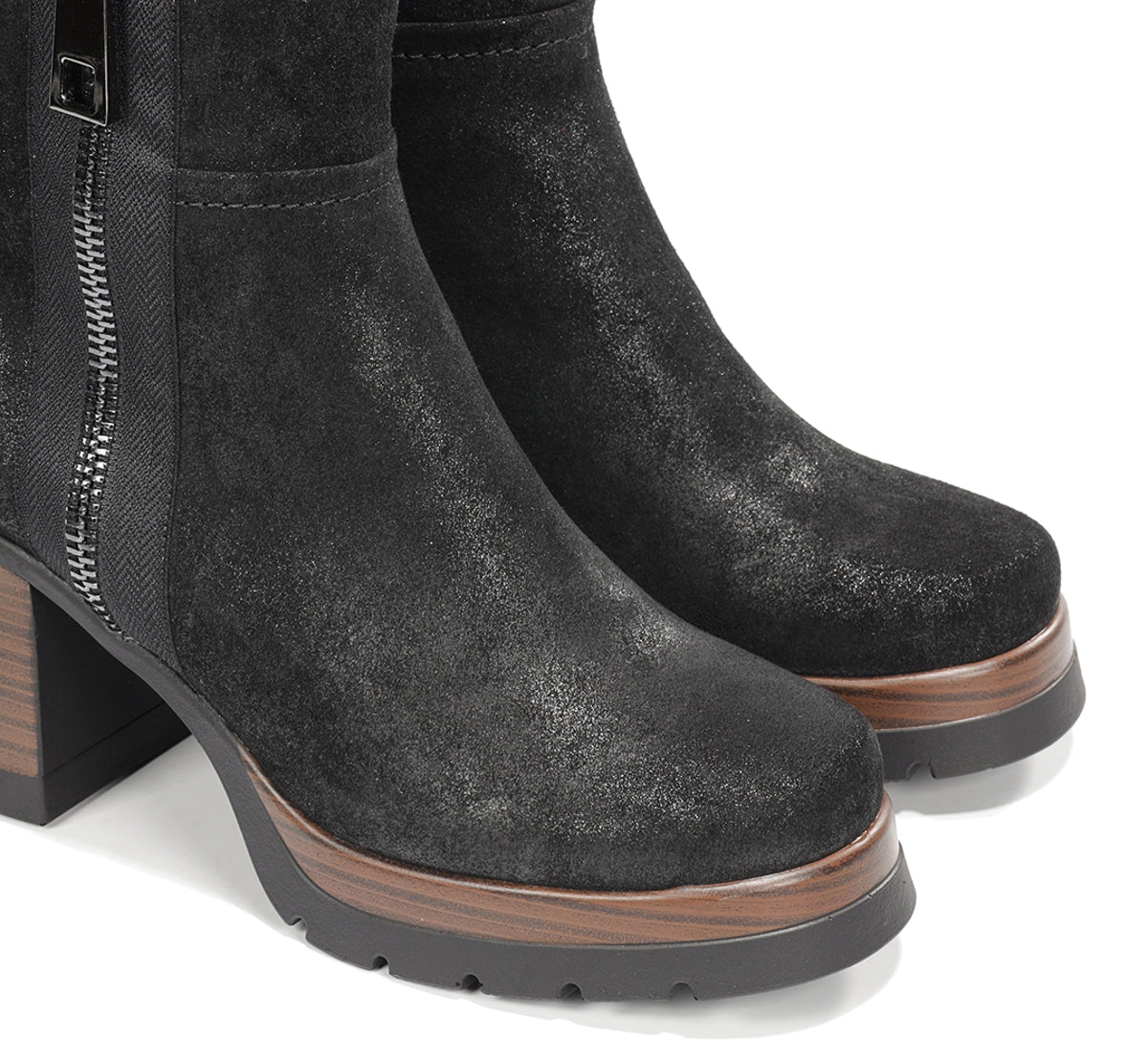 Dorking by Fluchos Safe D9413 bottine noire plateforme