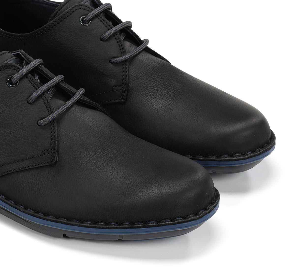 Fluchos Alfa F0700 chaussures noir cuir homme