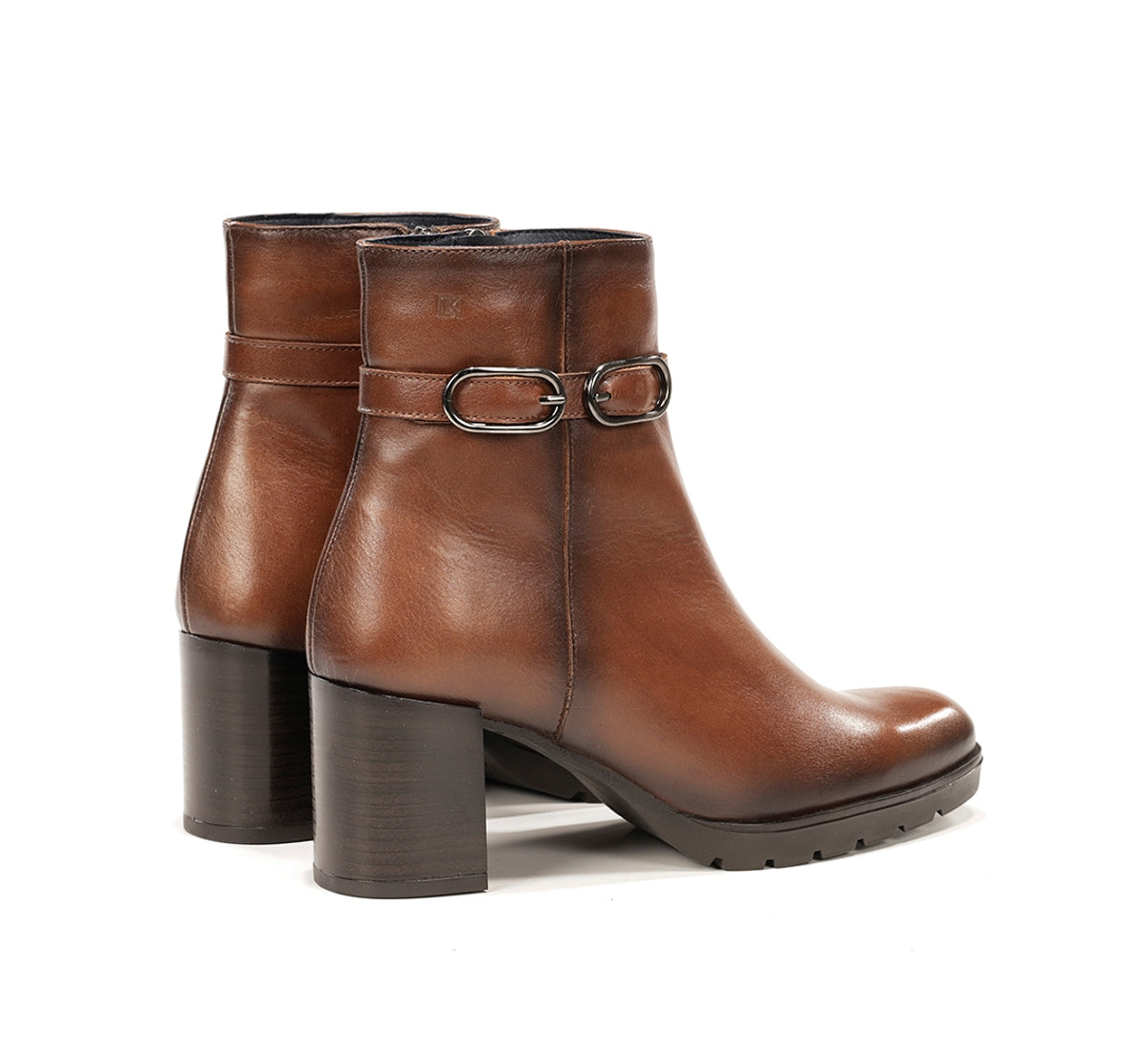 Fluchos Dorking Sesma D9809 bottines marron talon femme