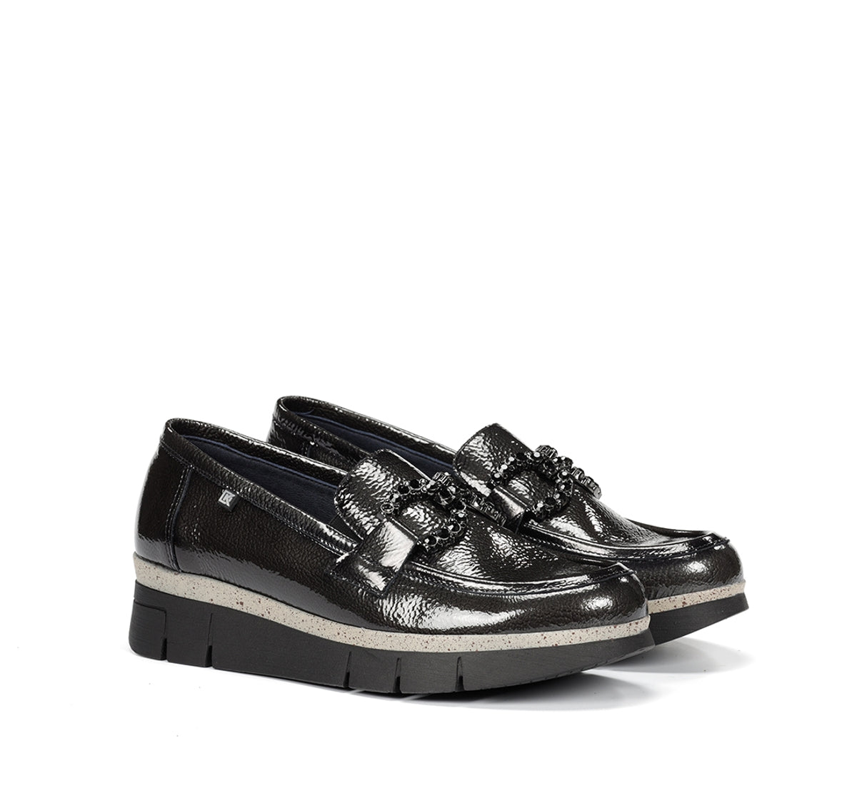 Dorking by Fluchos India D9325 mocassin gris sport femme