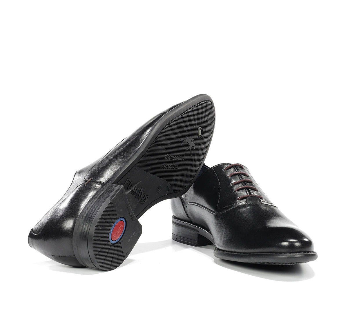 Fluchos Alex 9209 chaussures noir homme cuir