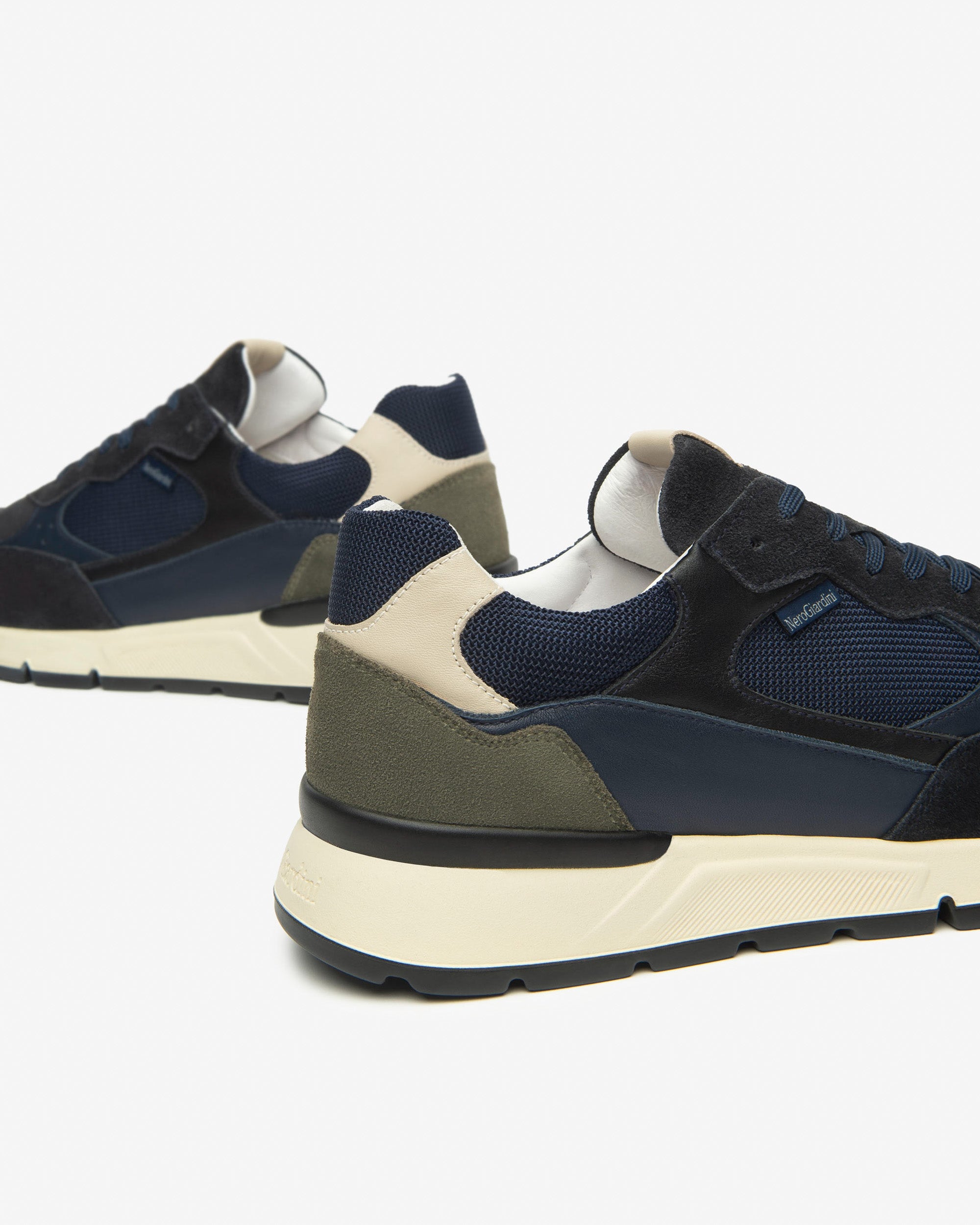 Nero Giardini Sneakers baskets homme cuir daim 42