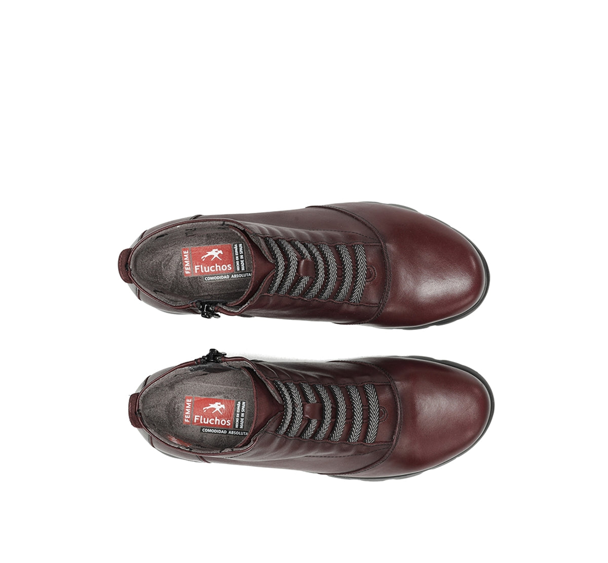 Fluchos Susan F0356 bottine bordeaux femme confort