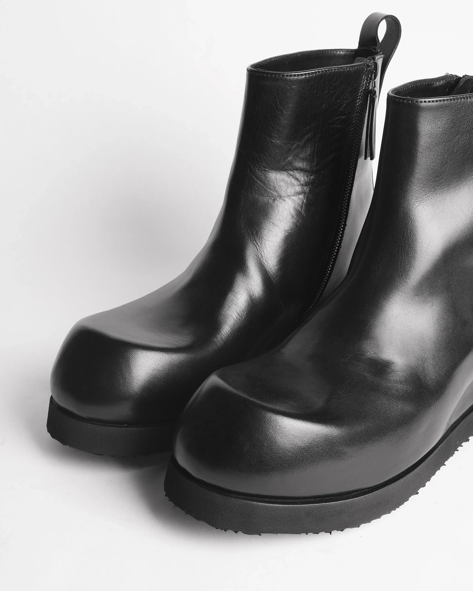 Premiata 022 boots cuir zip lateral homme