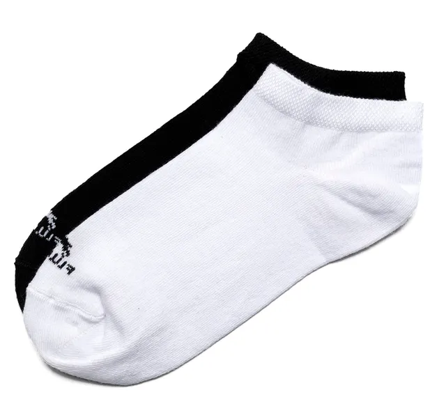 Fluchos CA0007 Chaussettes Cheville Blanc Noir Femme