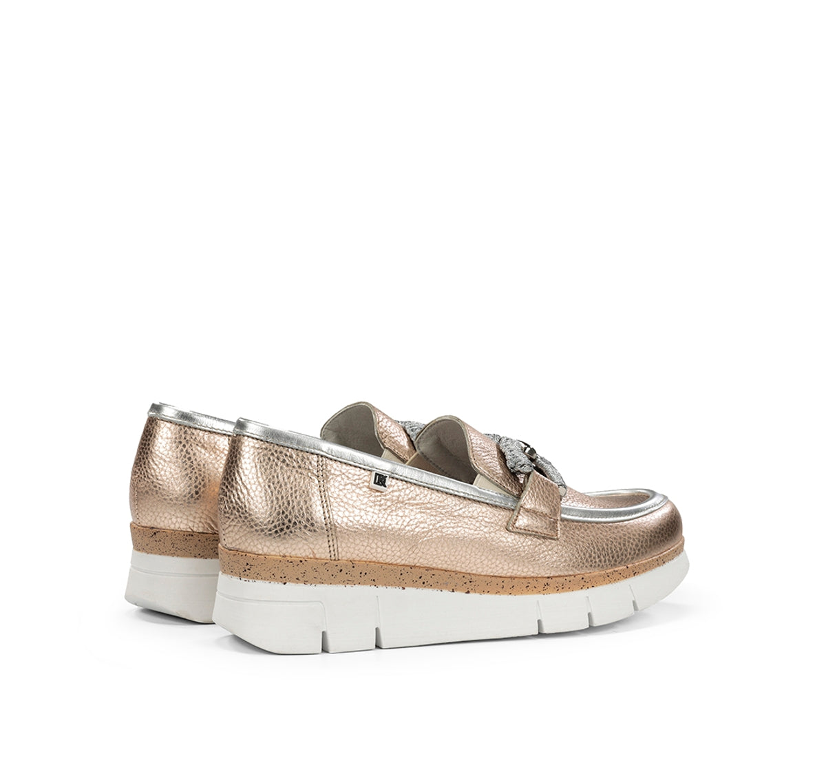 Dorking India D9298 mocassins femme doré