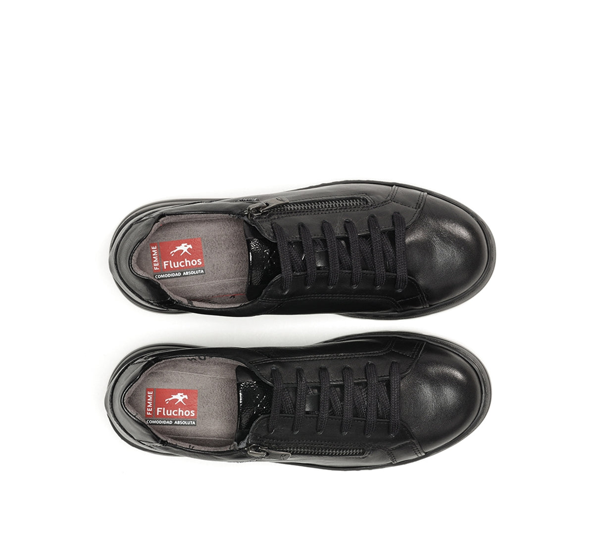 Fluchos Pompas F1666 basket noir femme legere
