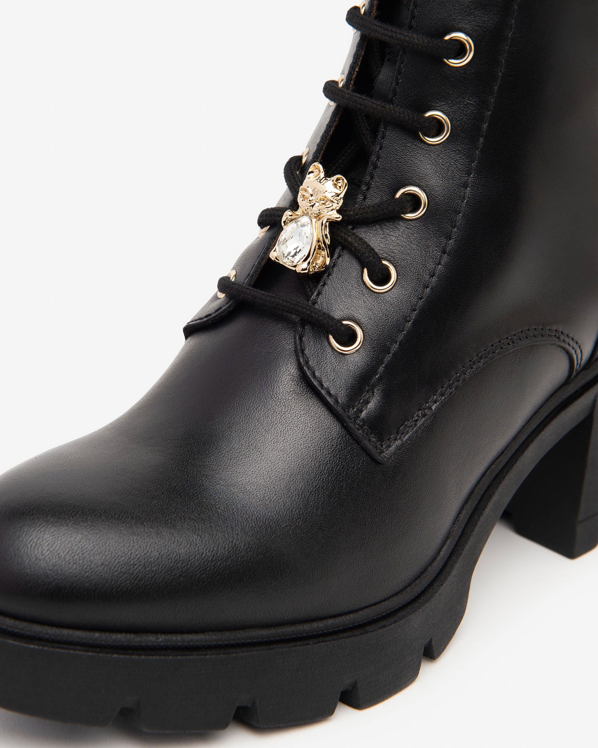 Nero Giardini Combat Boots Rangers Cuir Femme Hiver