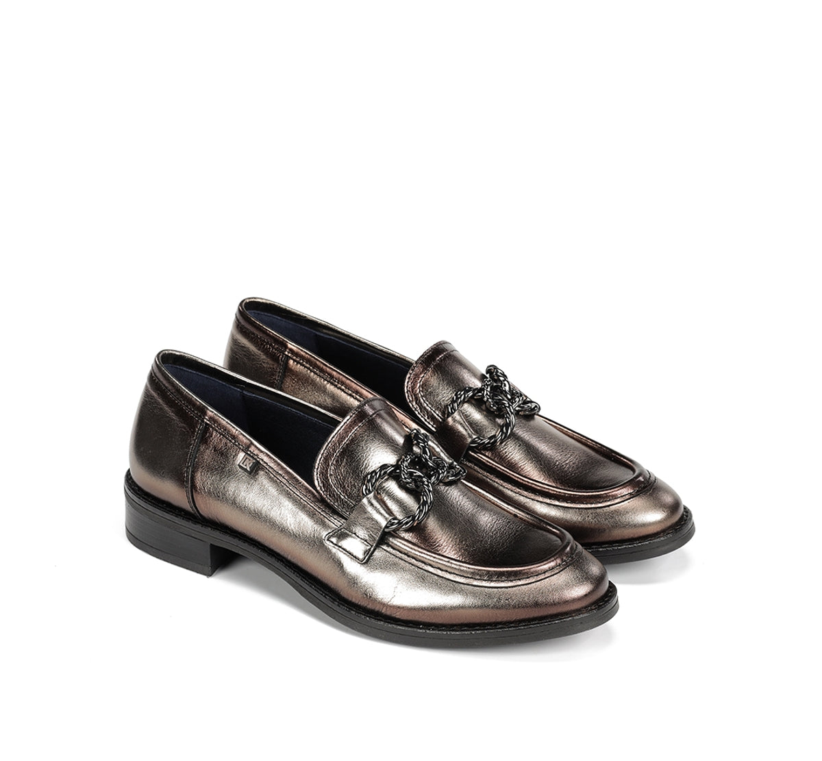 Dorking Harvard D9117 mocassins argent femme