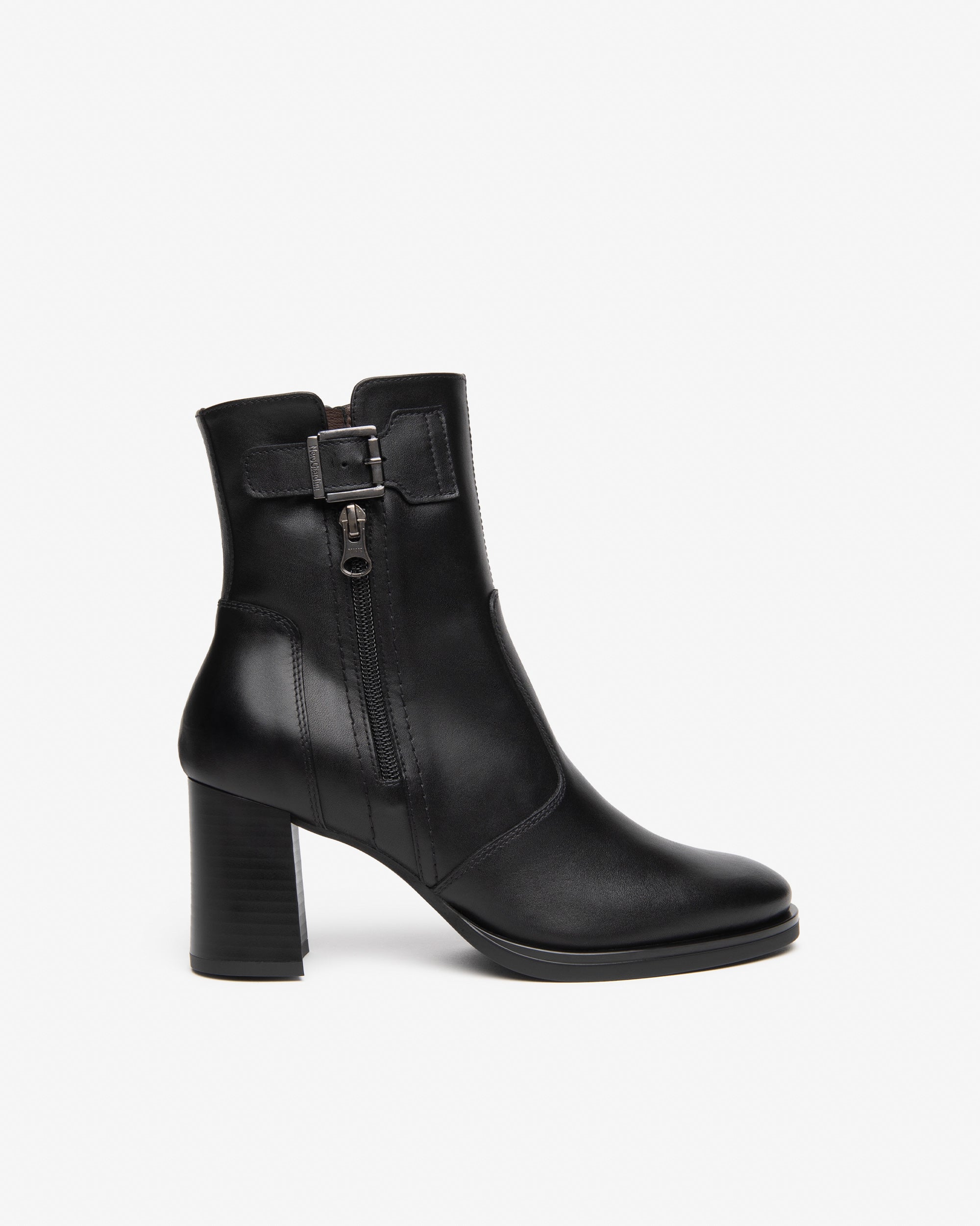Nero Giardini Ankle Booties Bottines Femme Cuir 38