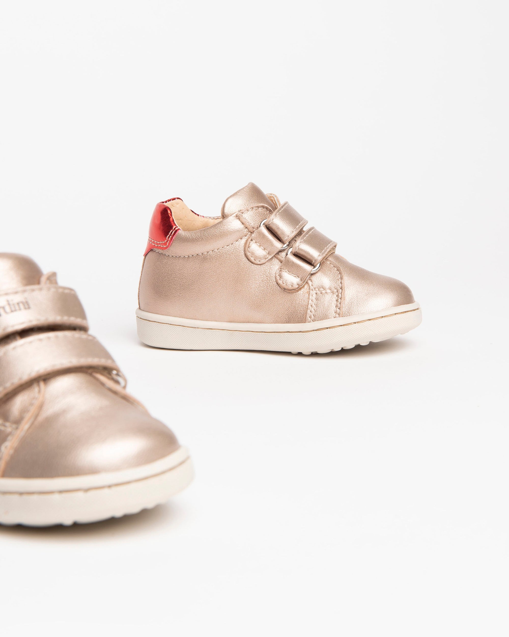 Nero Giardini Sneakers baskets cuir bébé fille blanc
