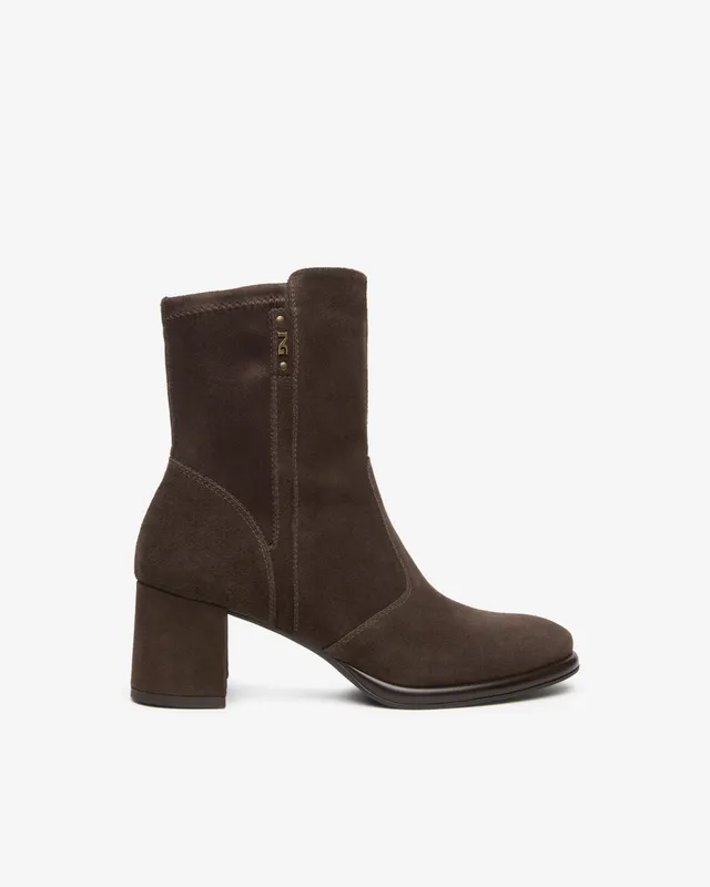 Nero Giardini Ankle Booties bottines daim femme talon