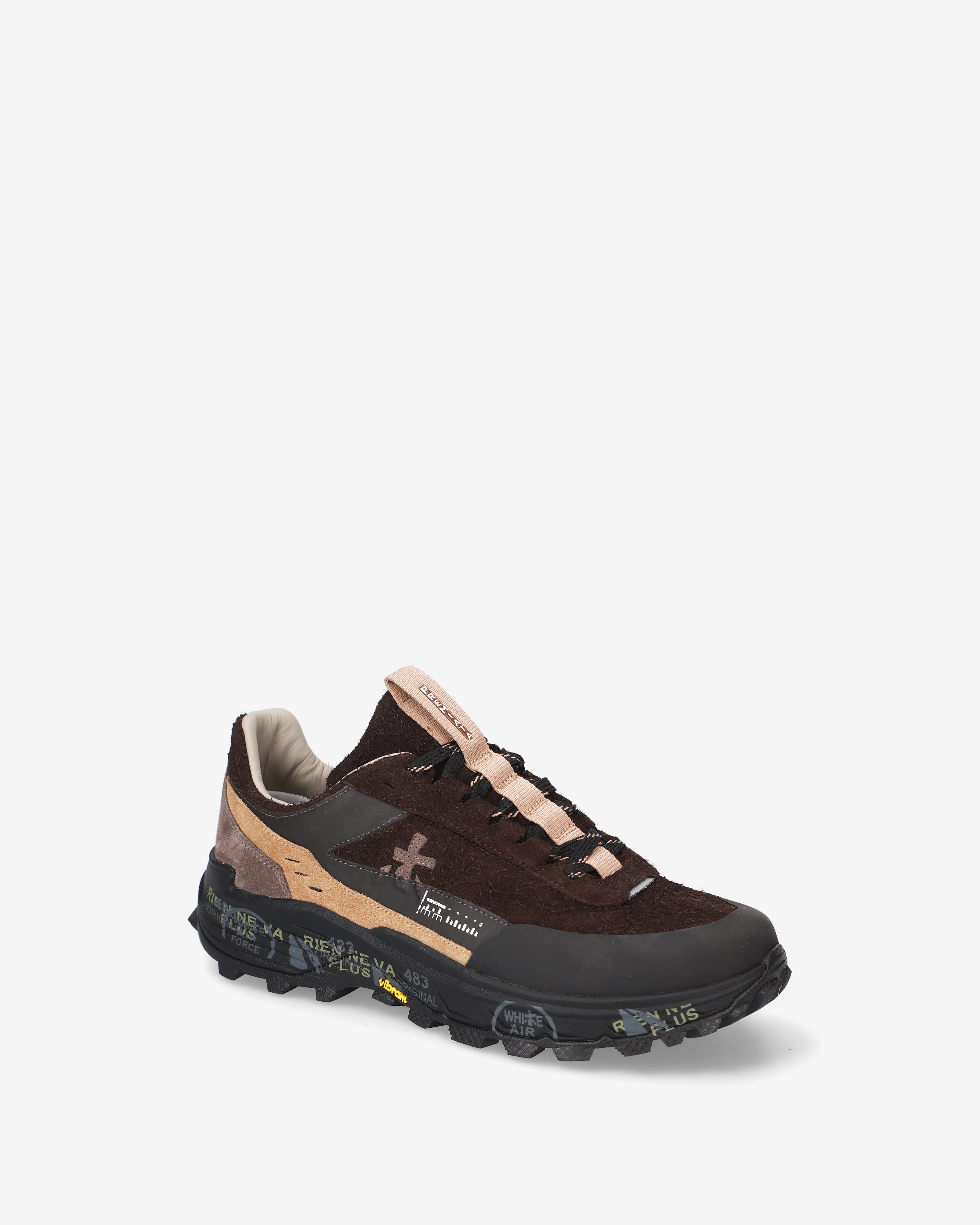 Premiata Devin 500 sneakers homme marron Vibram