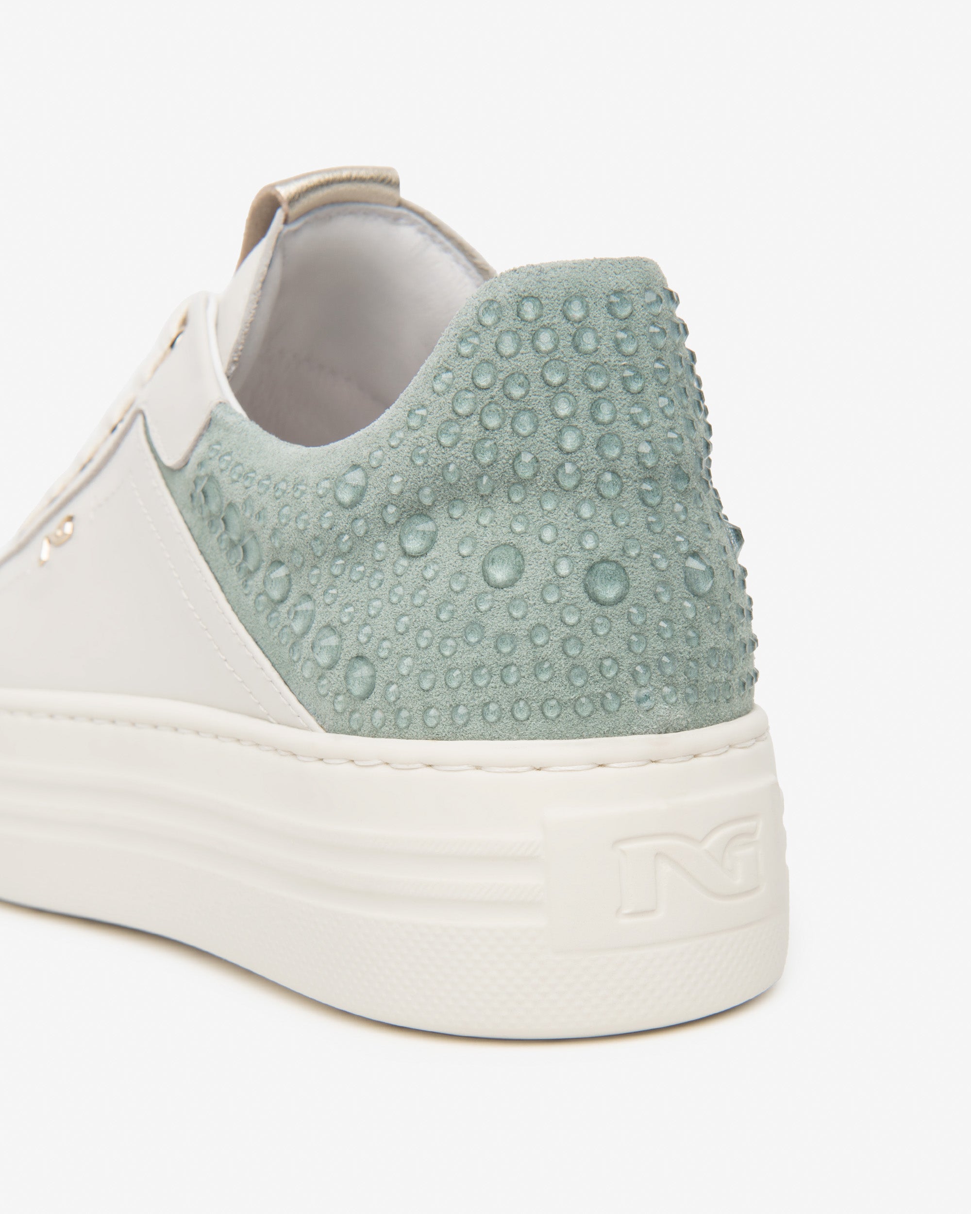 Nero Giardini Sneakers basket cuir et daim femme 38