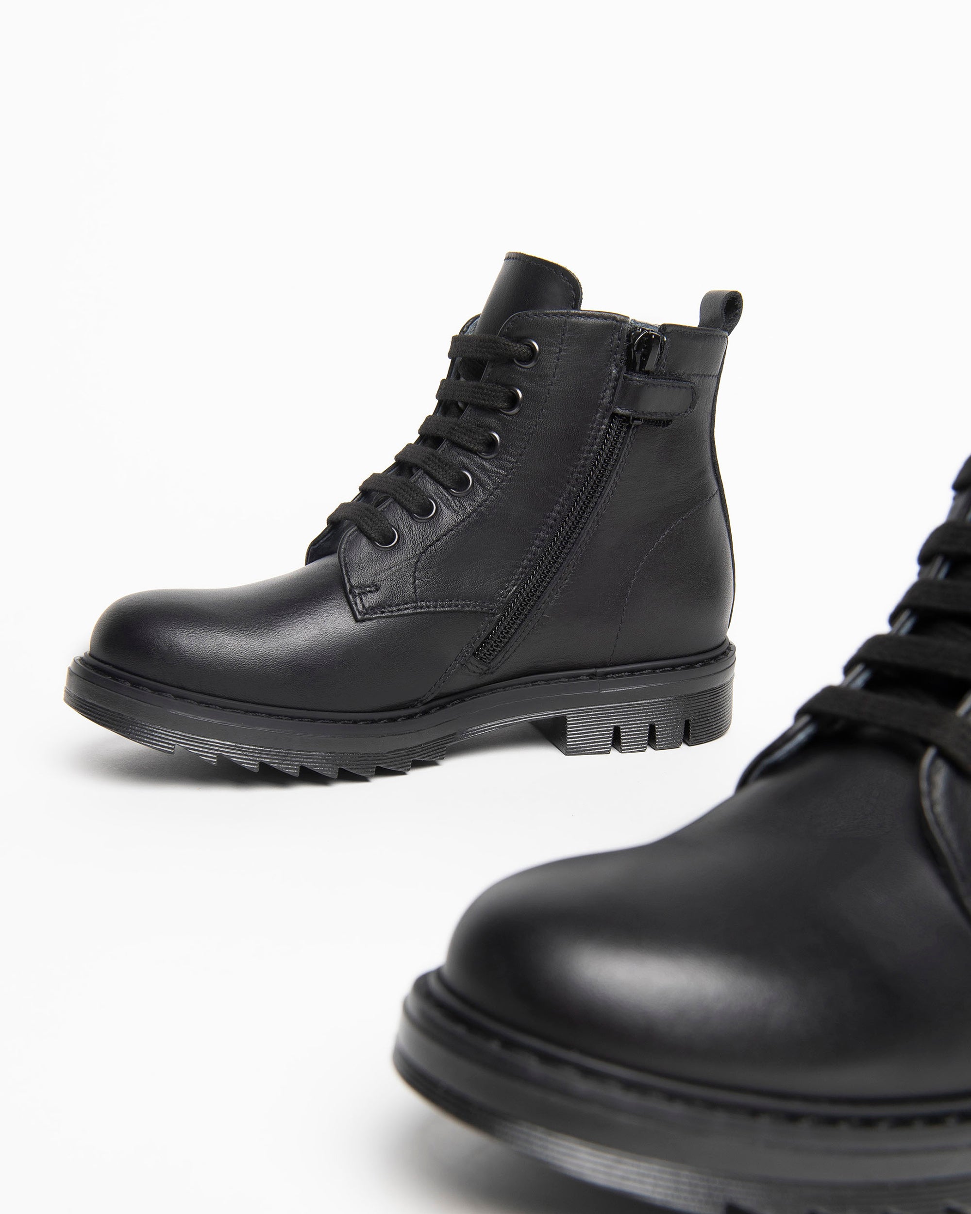 Nero Giardini Combat Boots Rangers Garçon Cuir Pointure 31-39