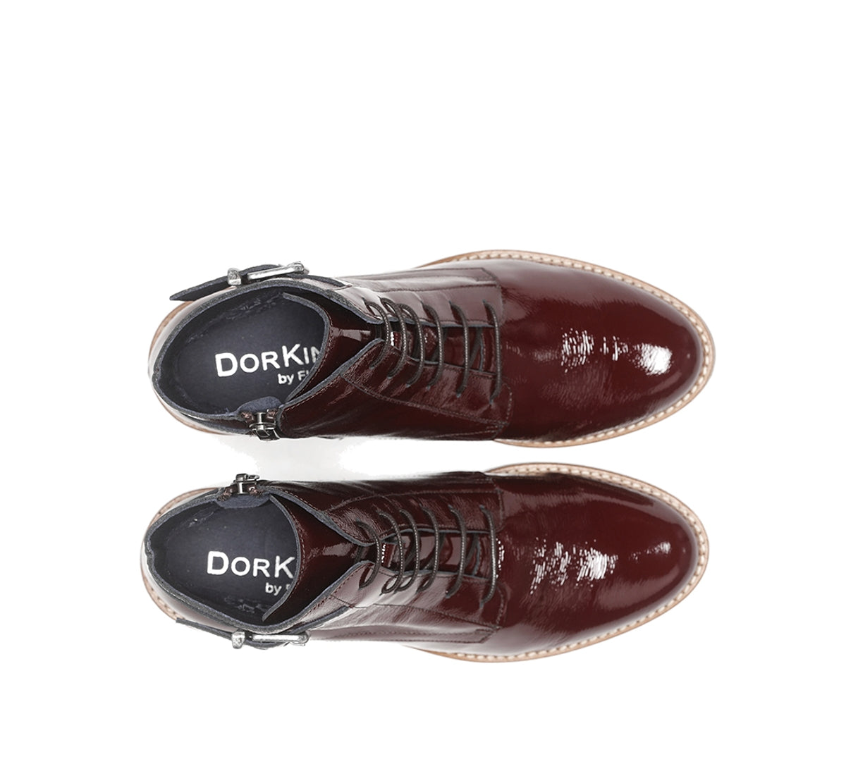 Dorking by Fluchos Lucero D8686 bottine femme bordeaux talon
