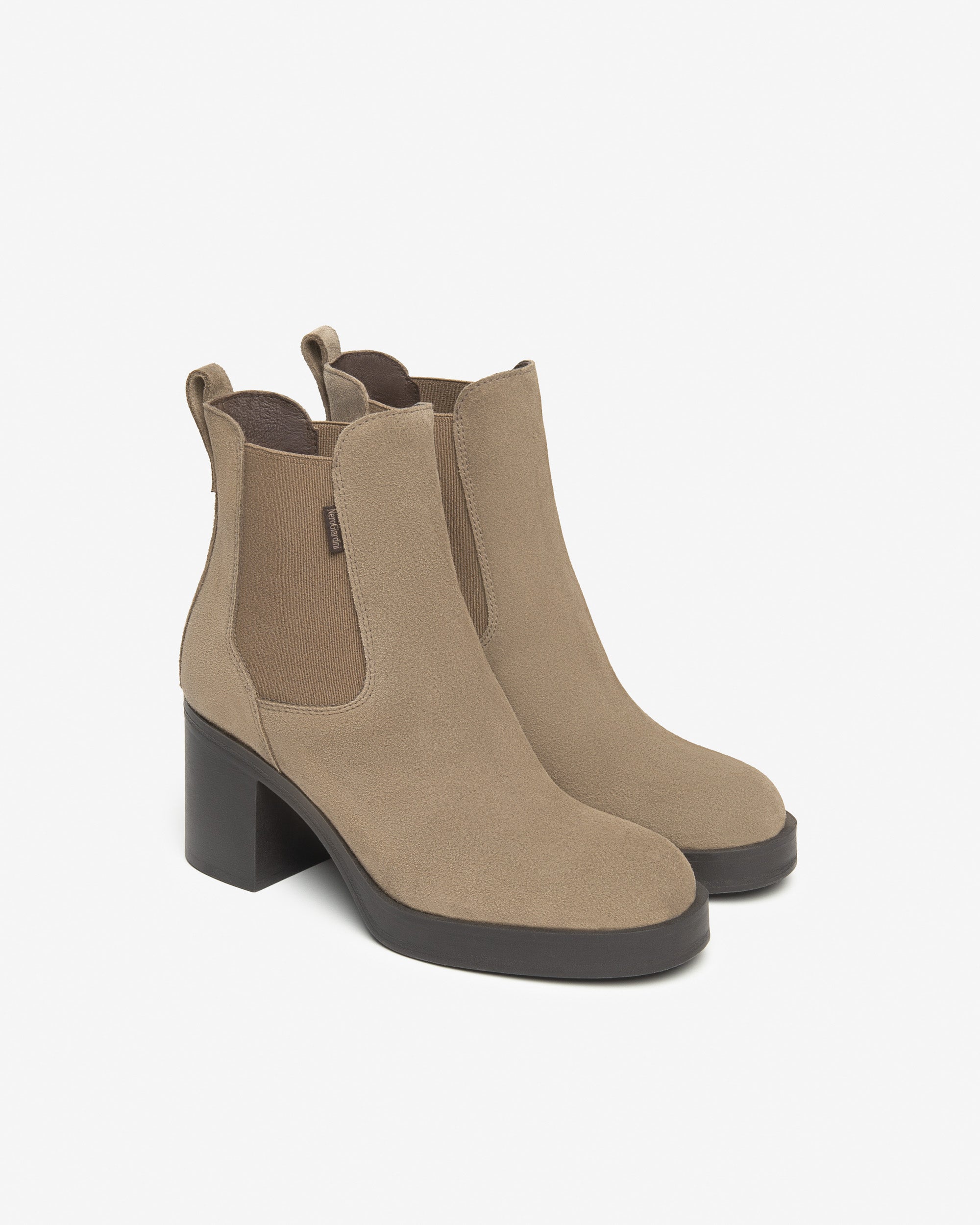 Nero Giardini Chelsea Boots bottines femme daim