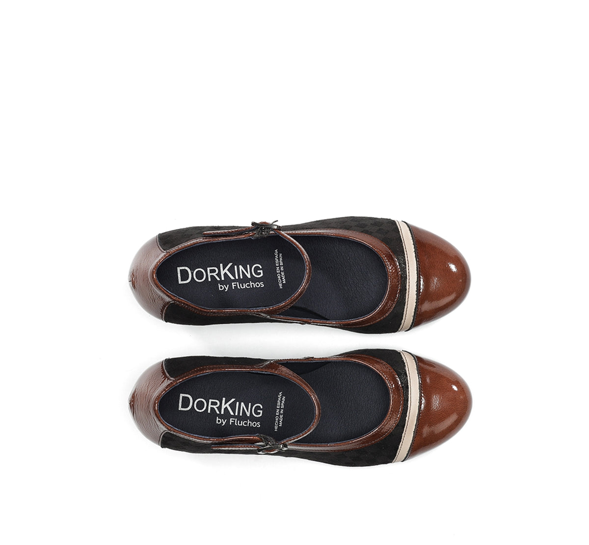 Dorking Rodin D8669 chaussures femme marron