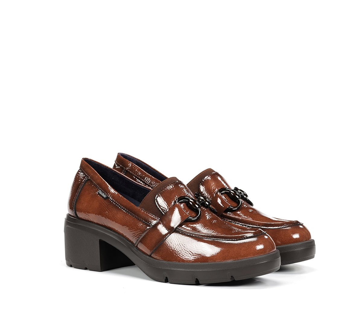 Fluchos Fugaz F2111 mocassins femme marron talon