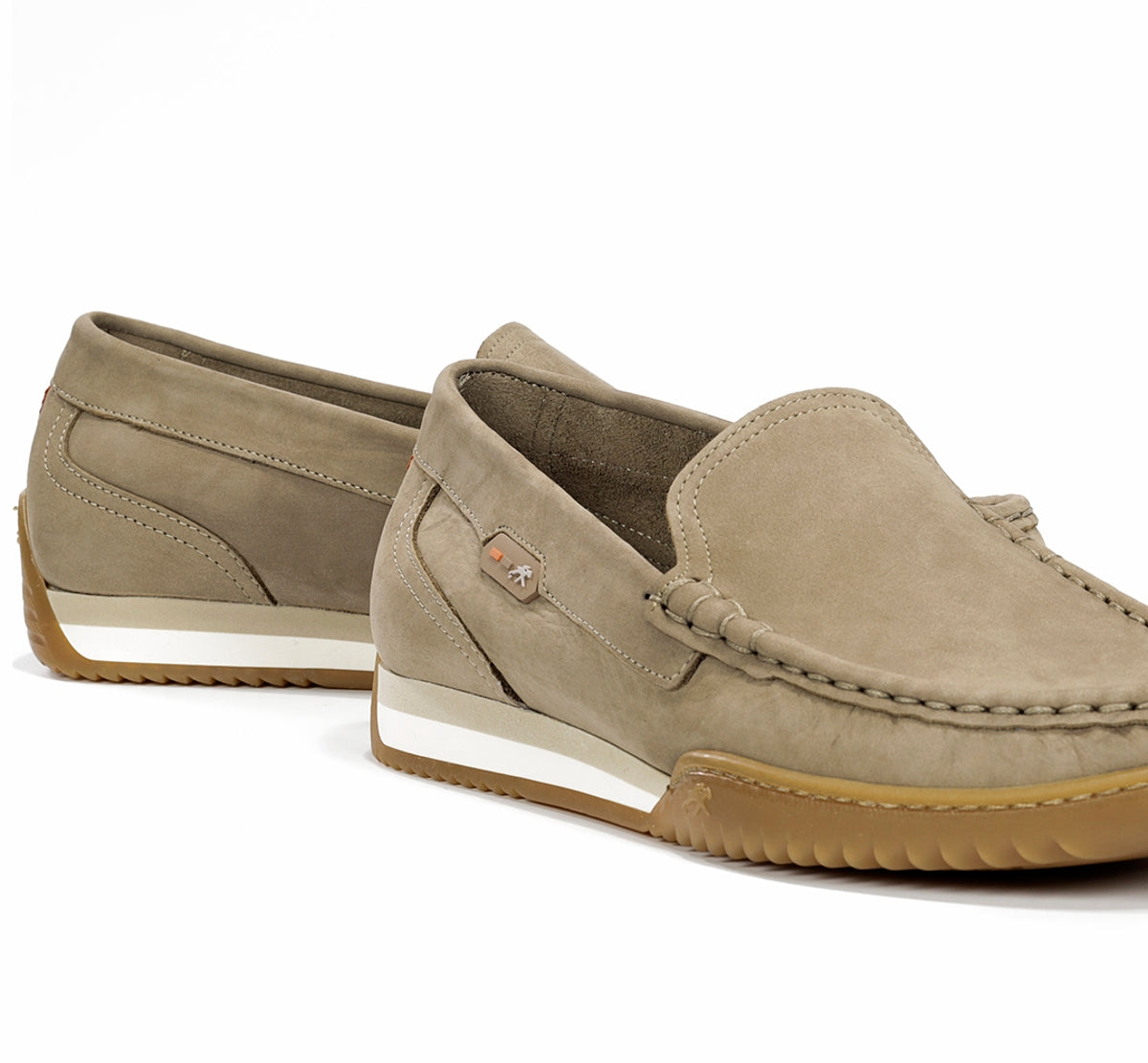 Fluchos Bruno F2432 mocassins homme taupe cuir