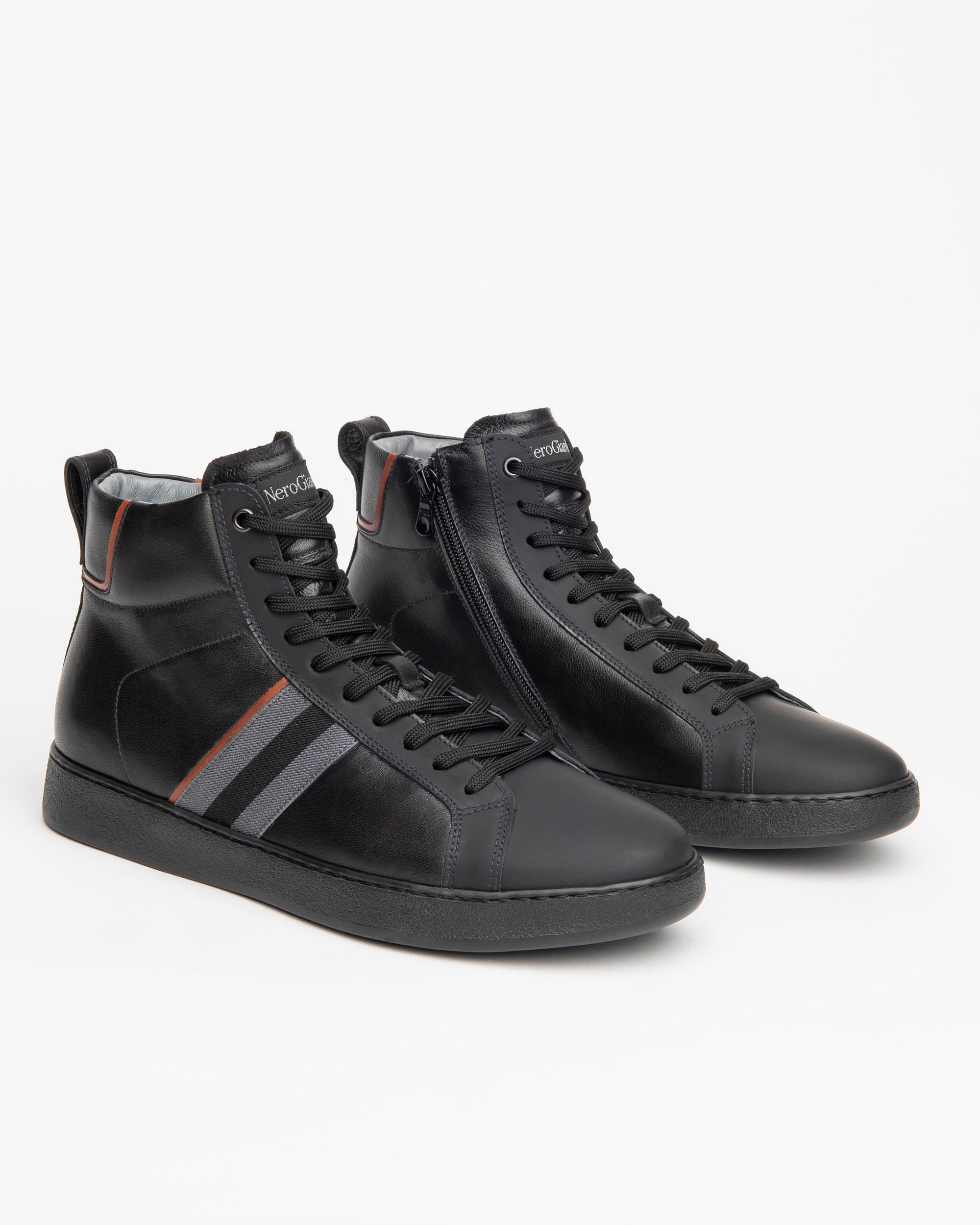 Nero Giardini Sneakers montantes cuir homme