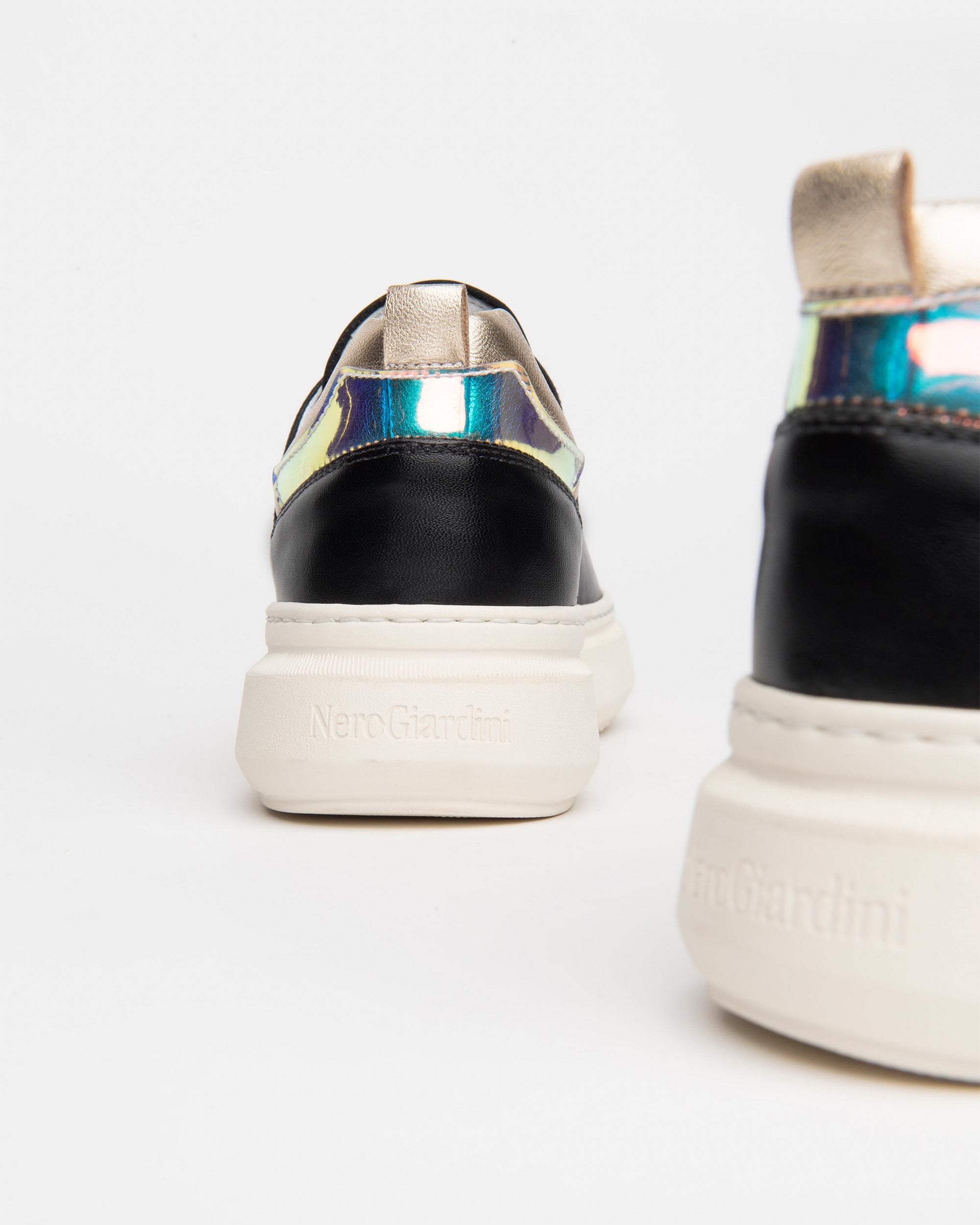 Nero Giardini Sneakers baskets cuir femme hiver