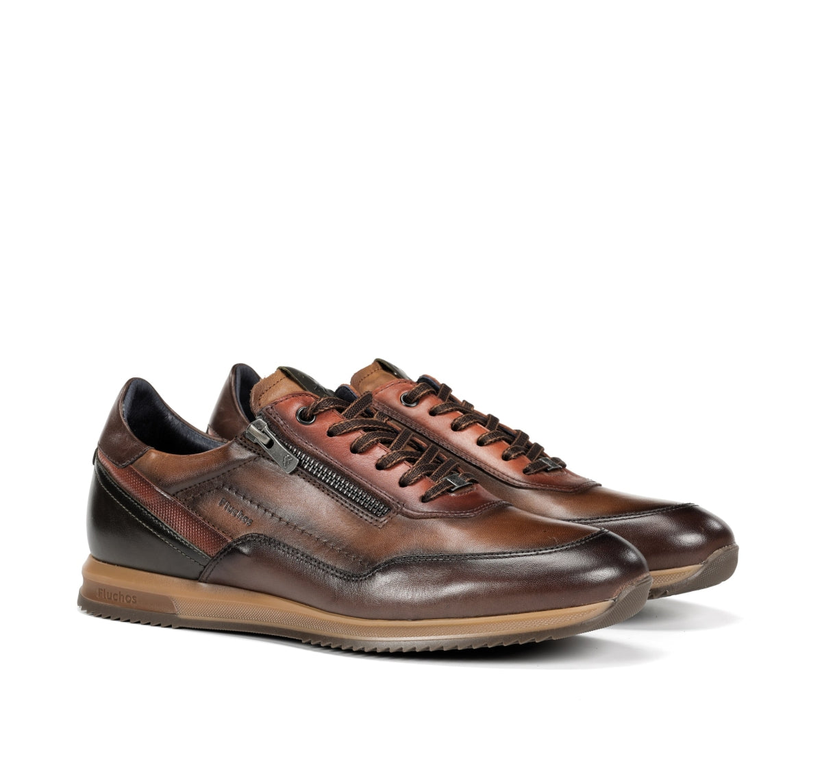 Fluchos Samir F2263 baskets homme marron