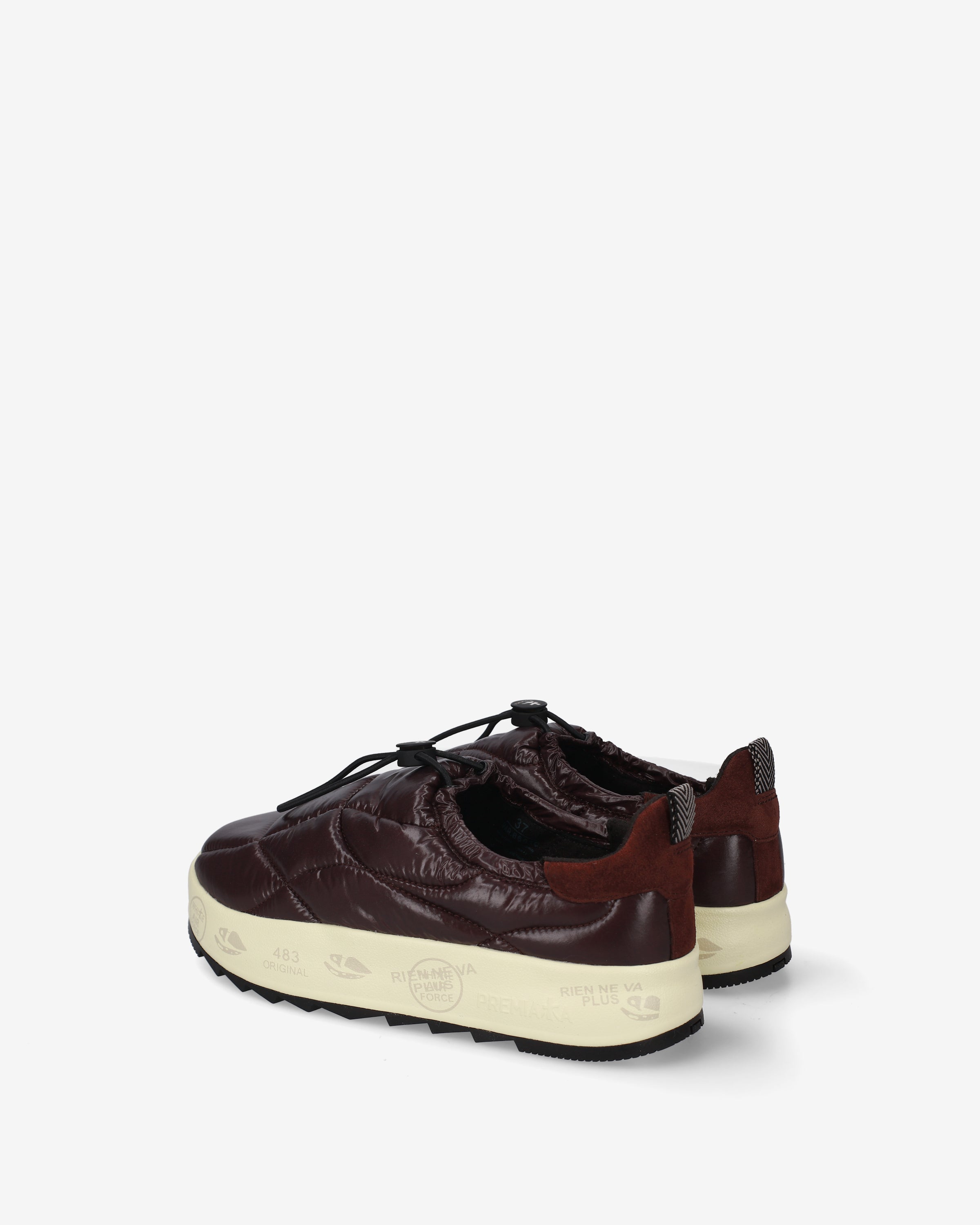 Premiata Puffyd 8681 sneakers femme bordeaux plateforme