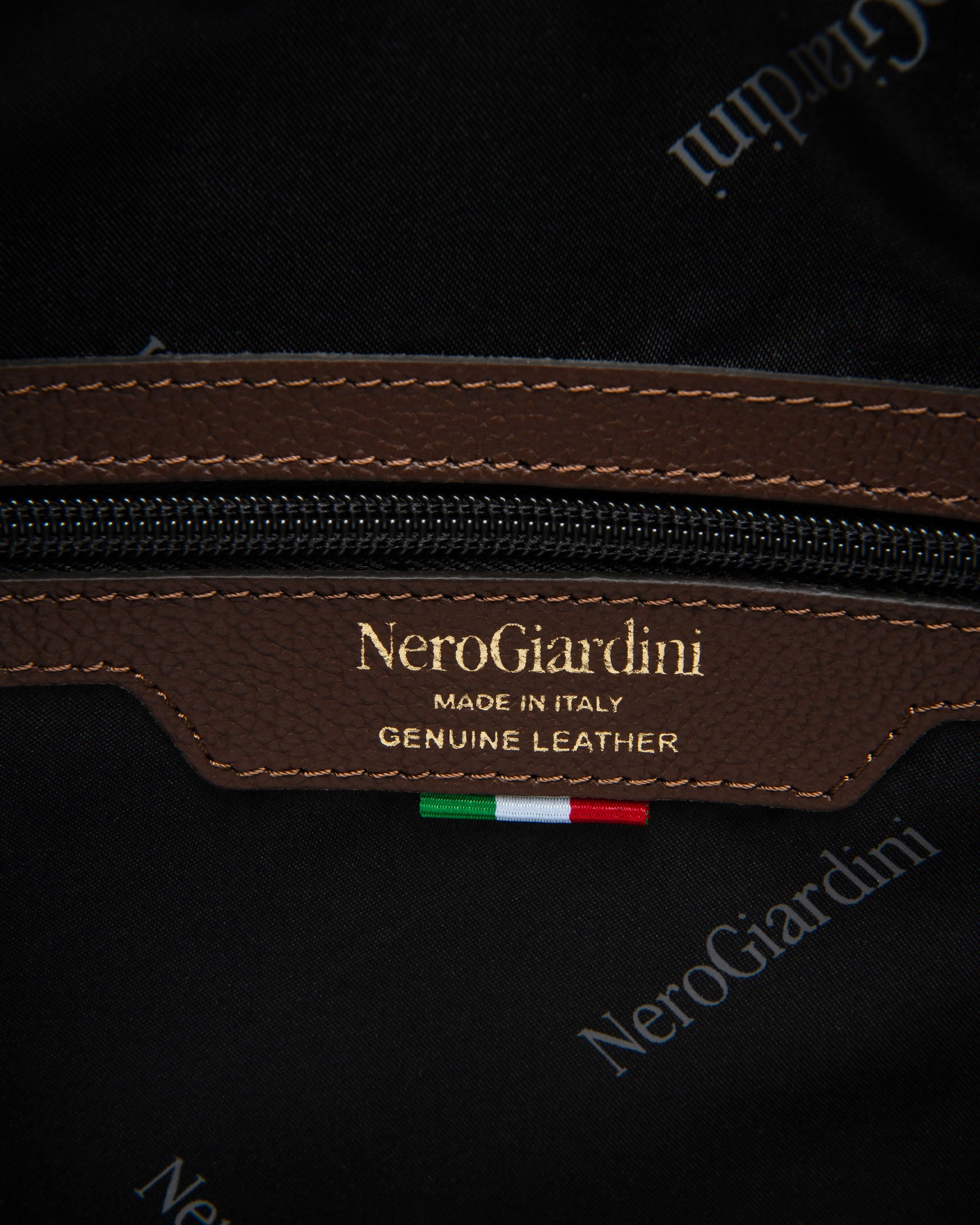 Nero Giardini Bags sac bowling cuir femme PZ doré
