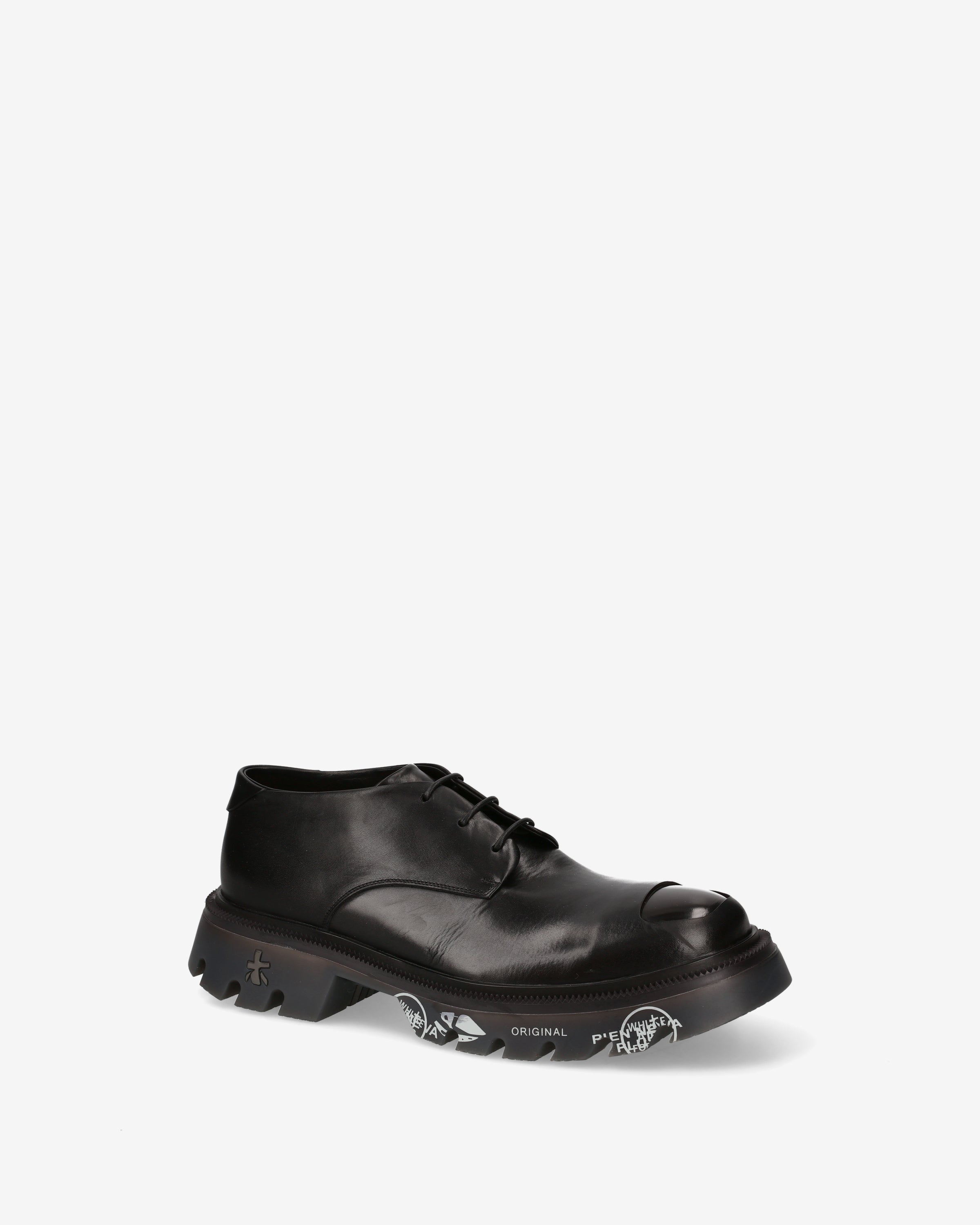 Premiata Peckham 454 sneakers cuir noir pointure 44
