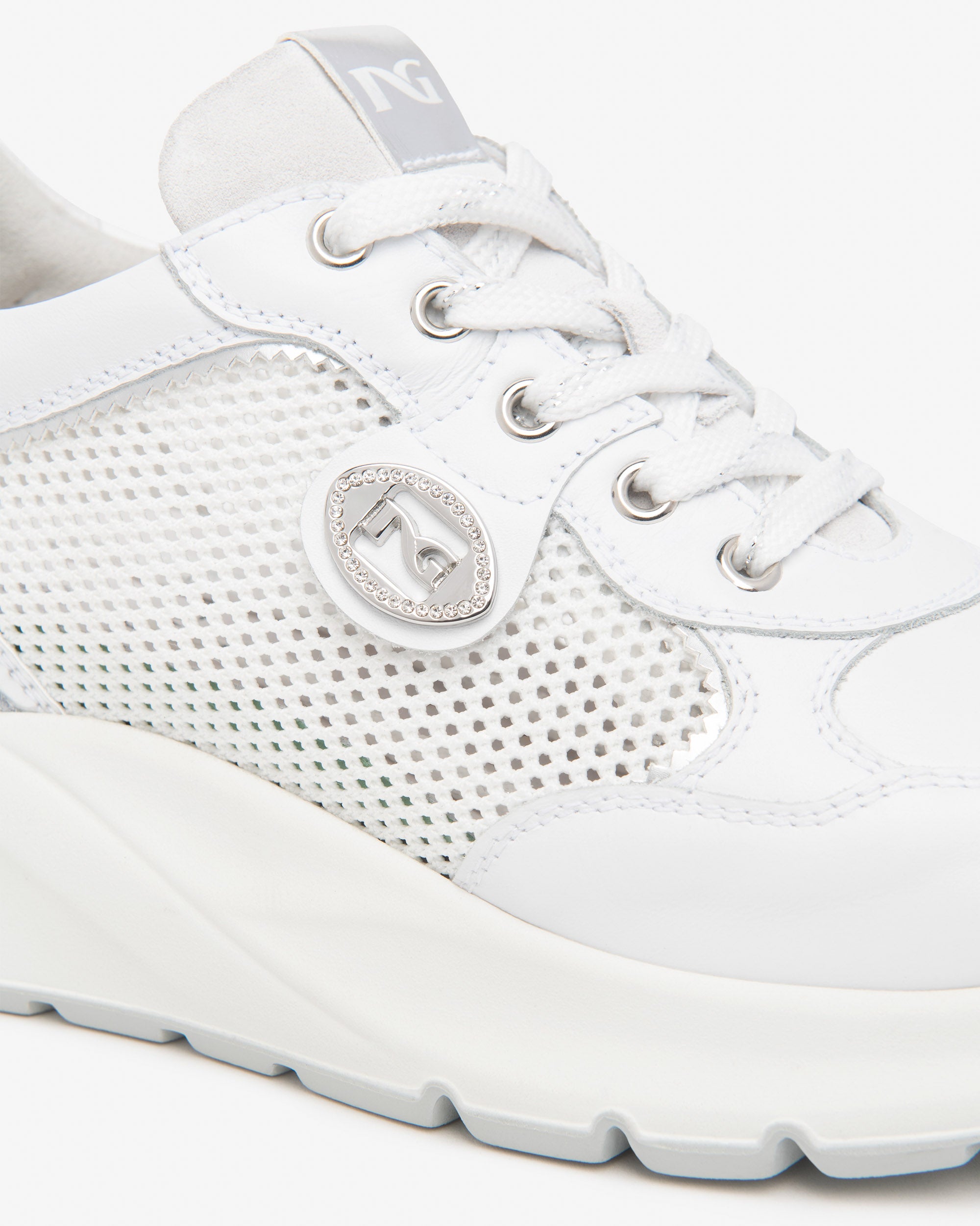 Nero Giardini Sneakers baskets femme cuir pointure 38
