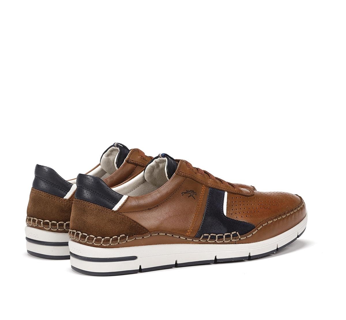 Fluchos Yannic F1443 baskets homme marron lacets