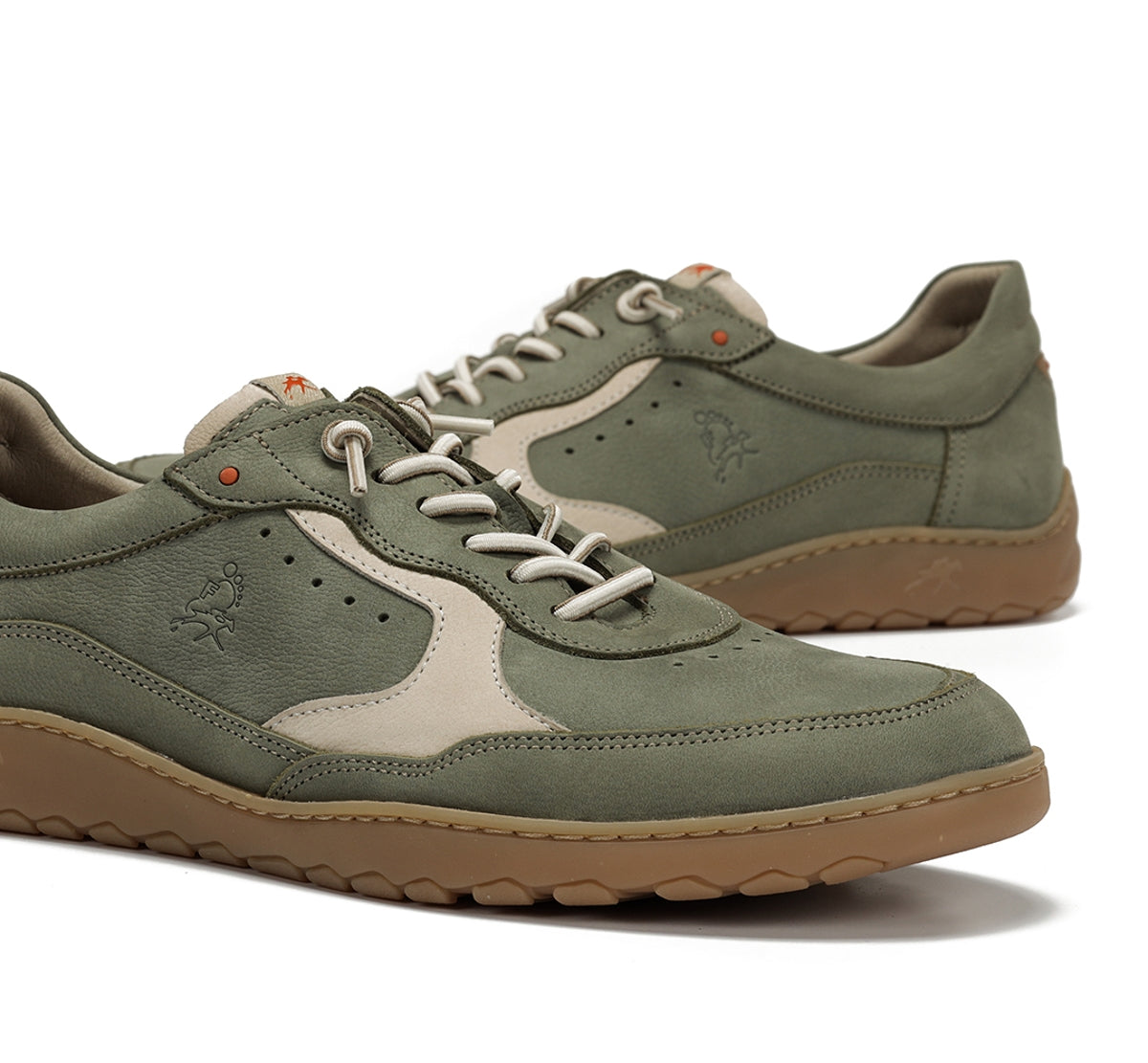 Fluchos Lenox F2239 baskets homme vert confort