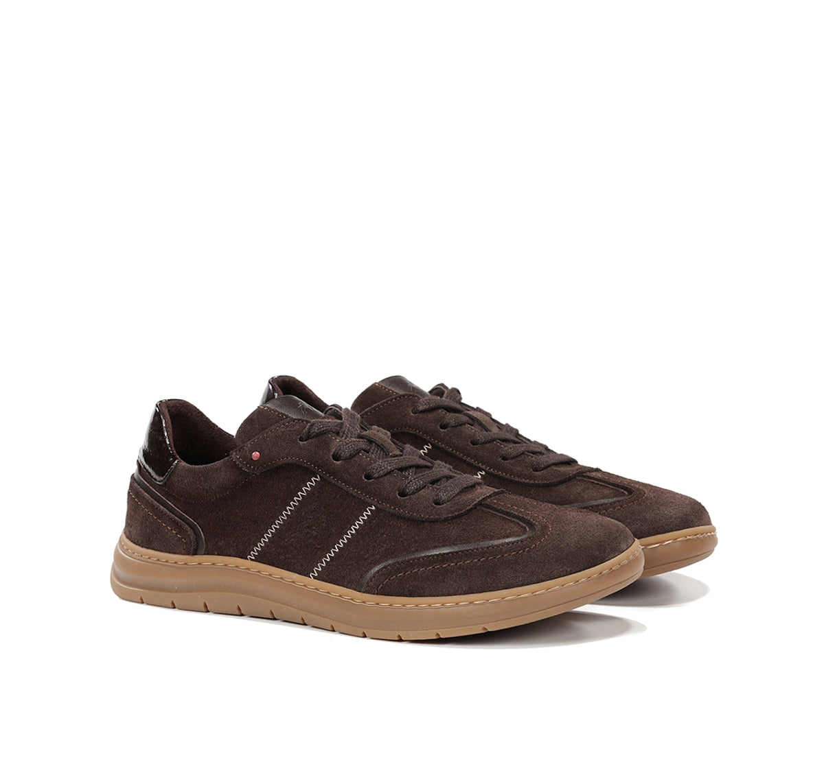 Fluchos Jungle F2554 baskets femme marron cuir souple