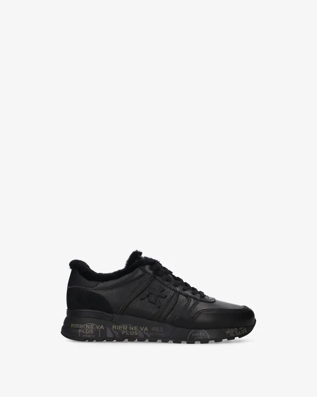 Premiata Lander 8659m baskets homme noir fourré
