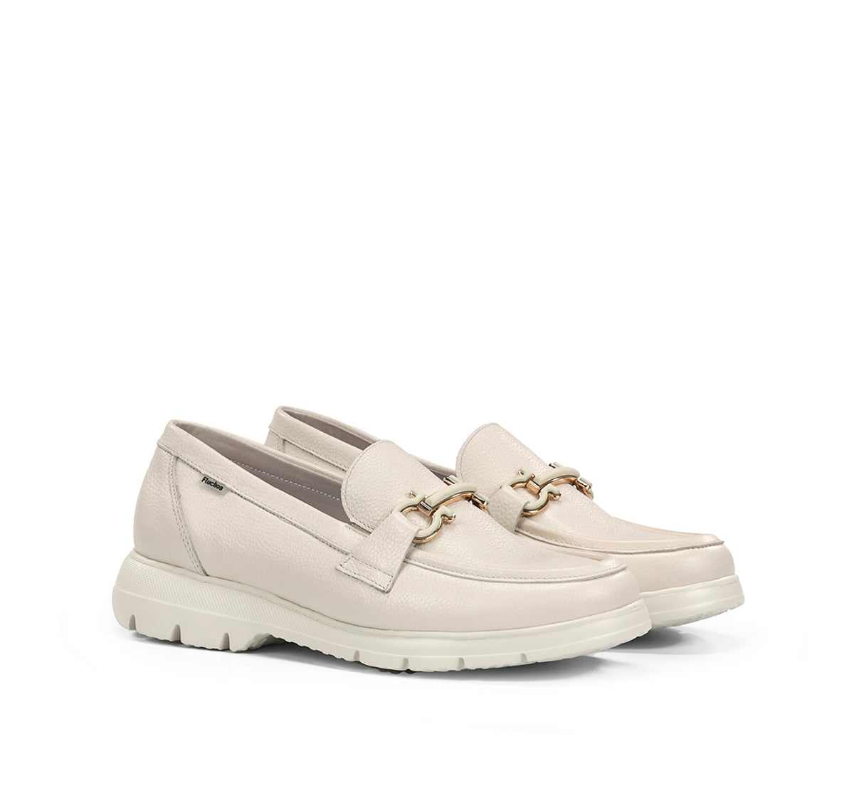 Fluchos Gladis F1936 mocassin taupe femme