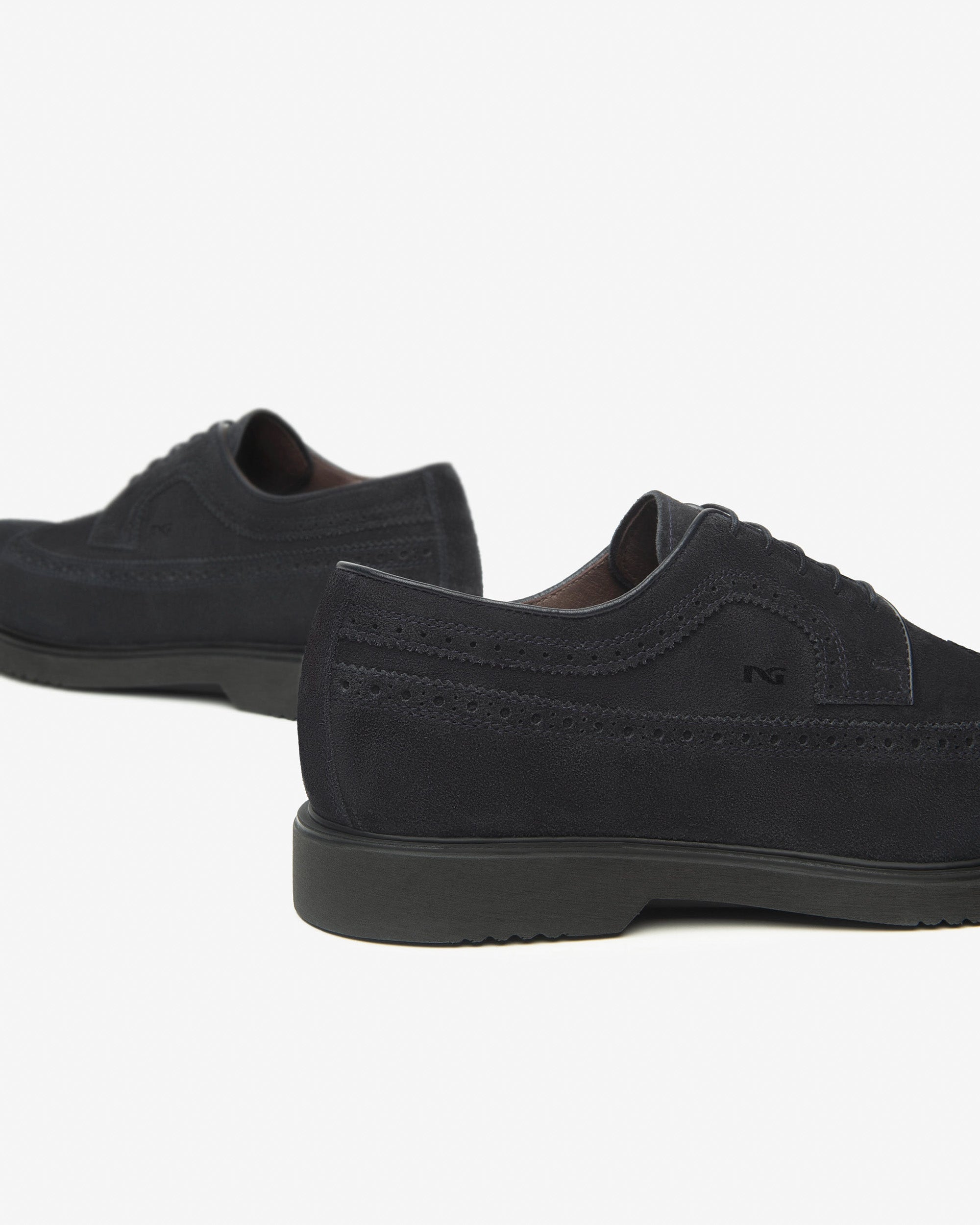 Nero Giardini Tie-up Derby Daim Homme 39-46